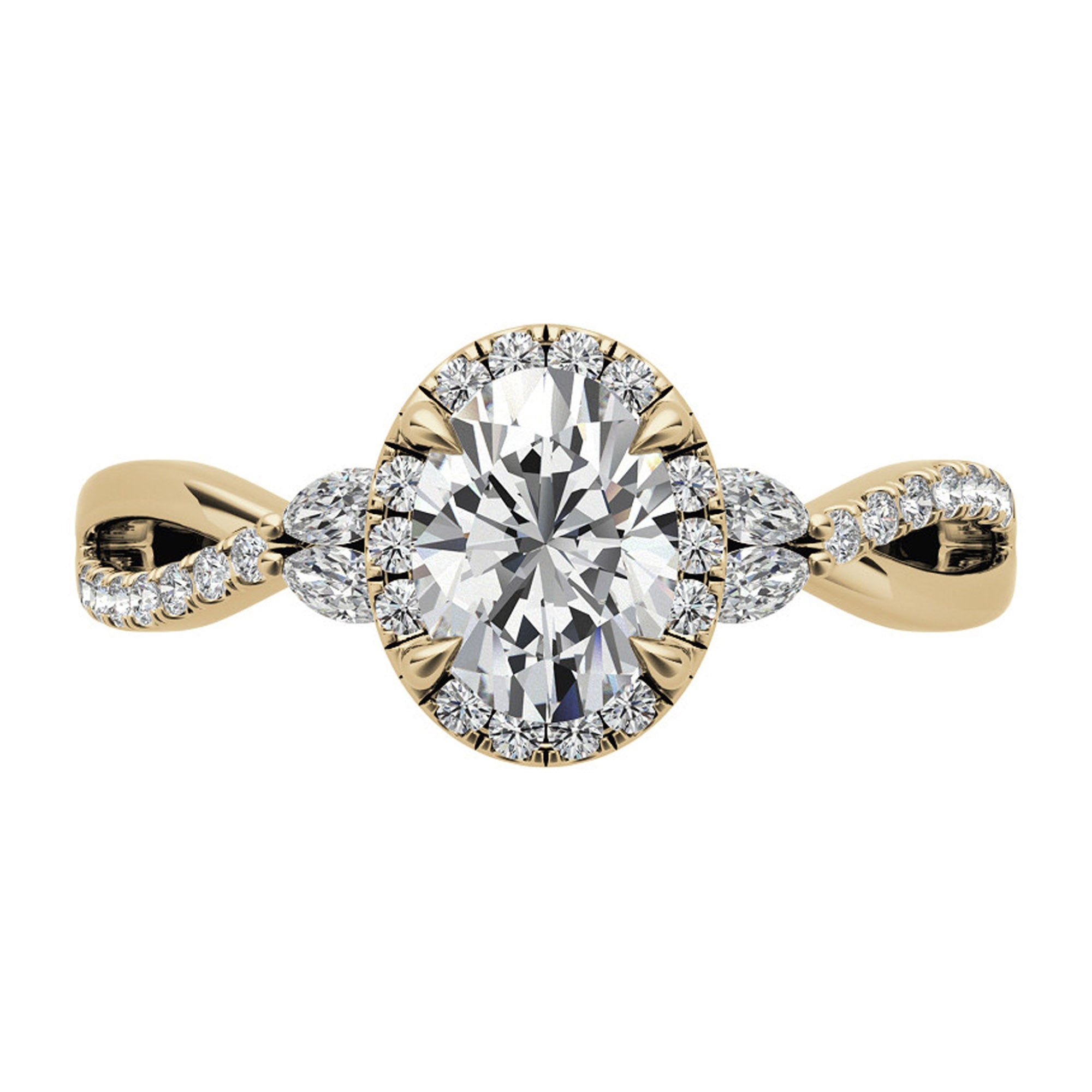 Silver Gleaming Stack Sparkle Ring