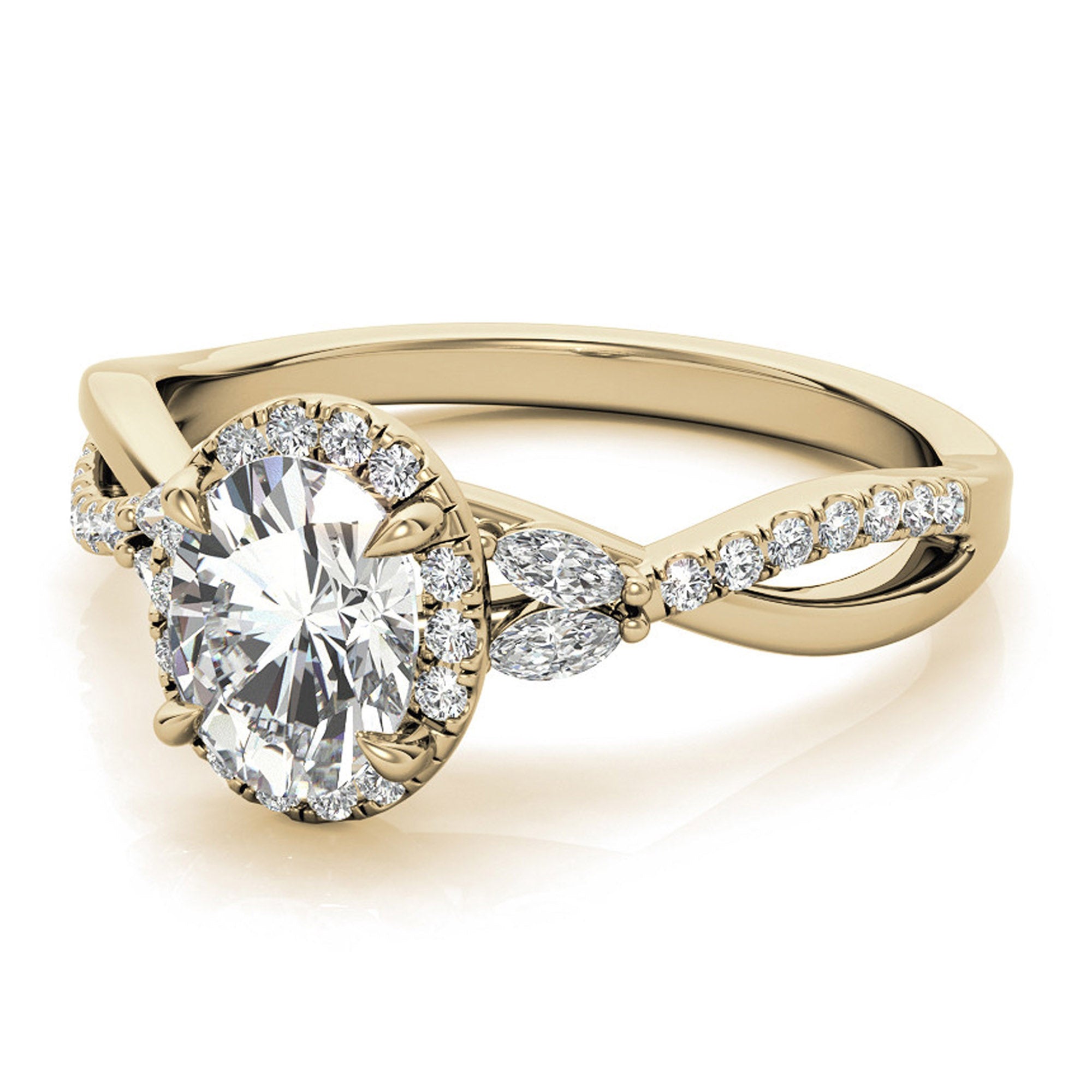 Silver Gleaming Stack Sparkle Ring