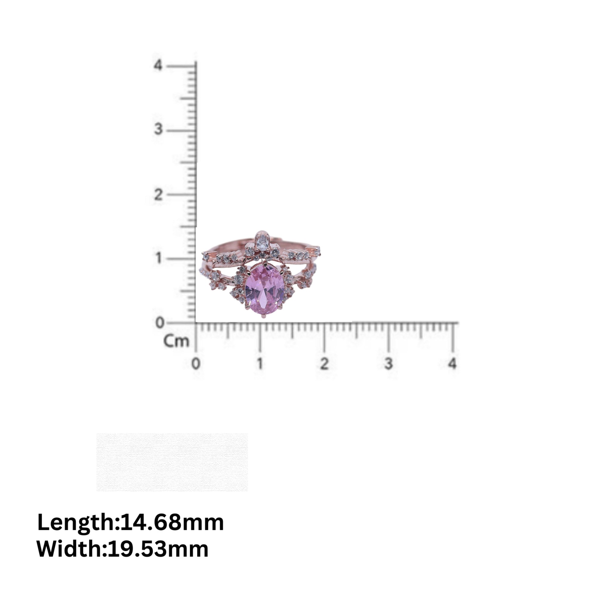 Crown Style Stackable Ring Set