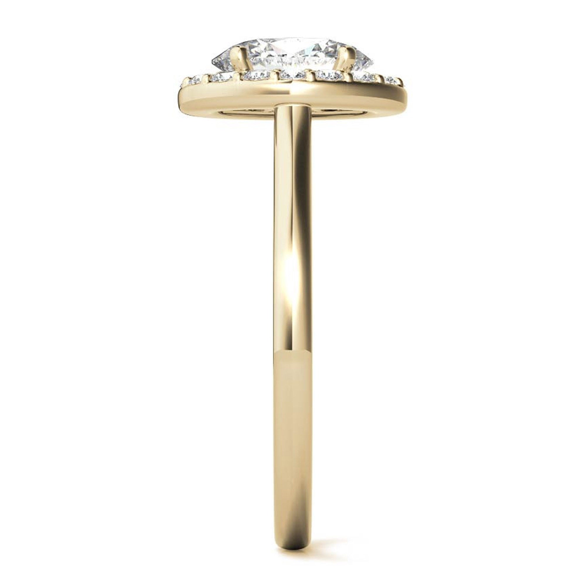 Silver Blush Halo Beauty Ring