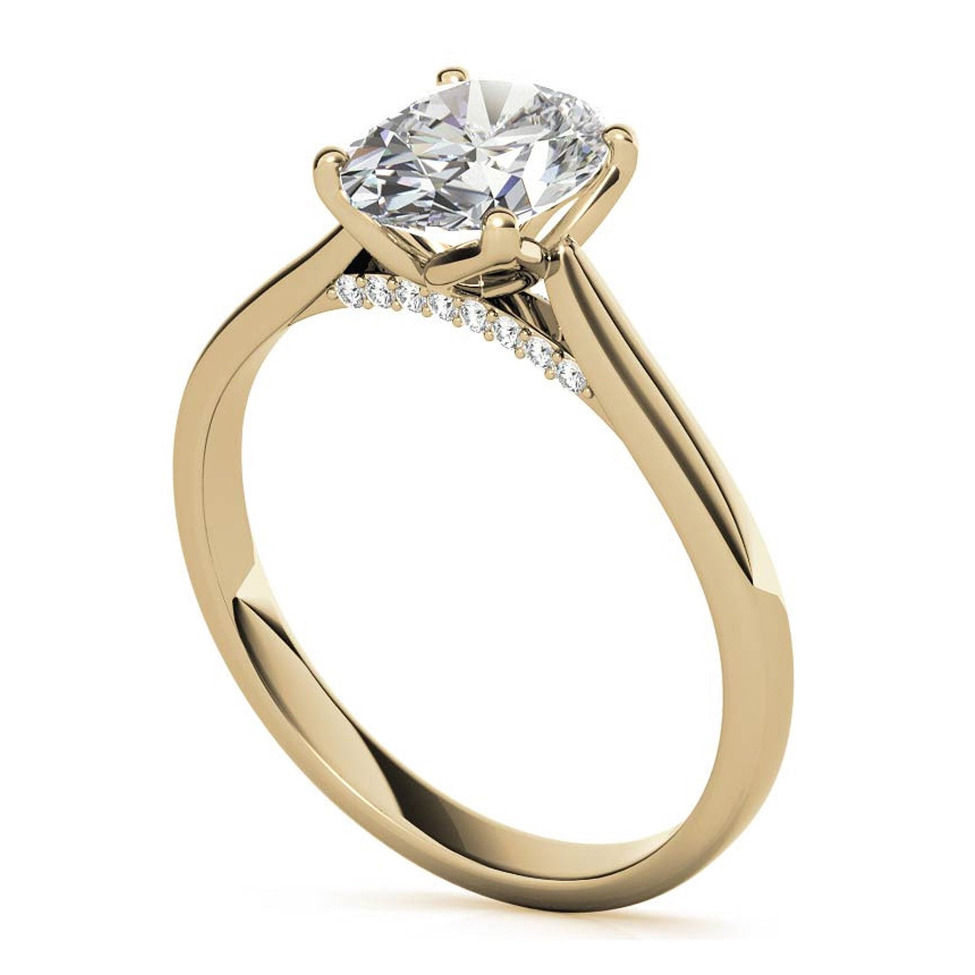 Silver Elegant Spark Ring