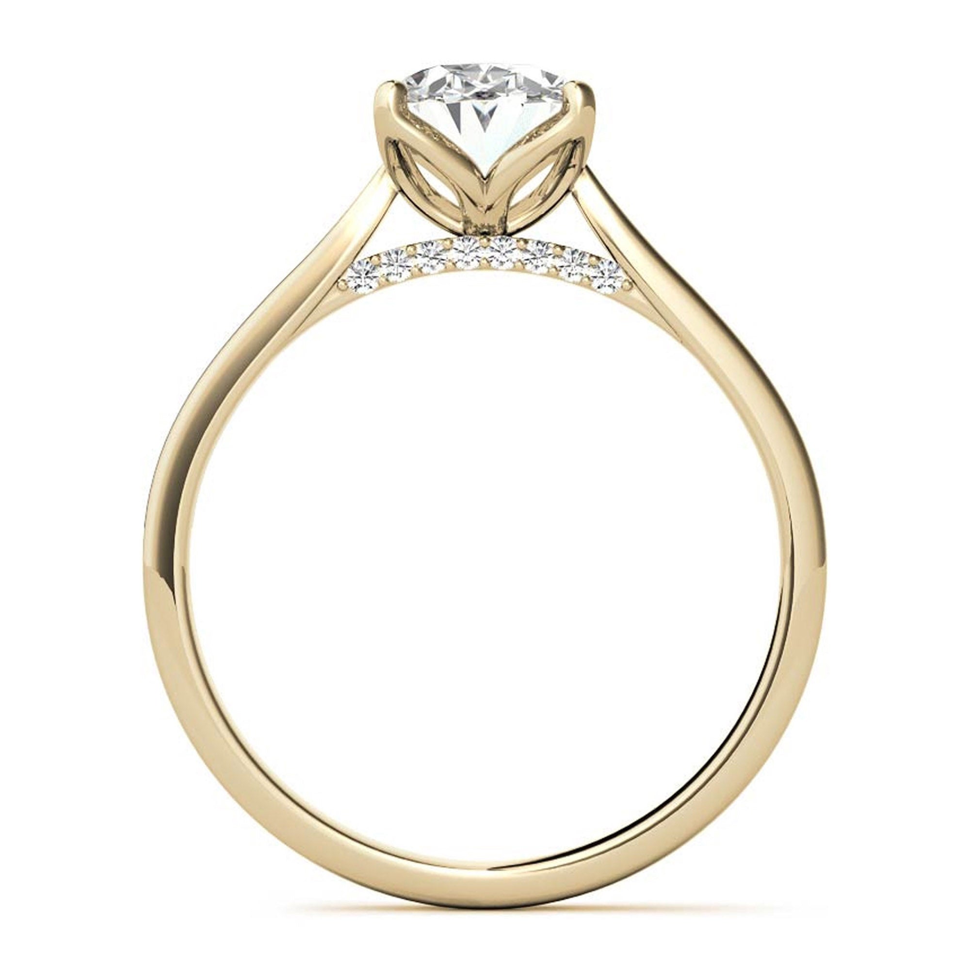 Silver Elegant Spark Ring