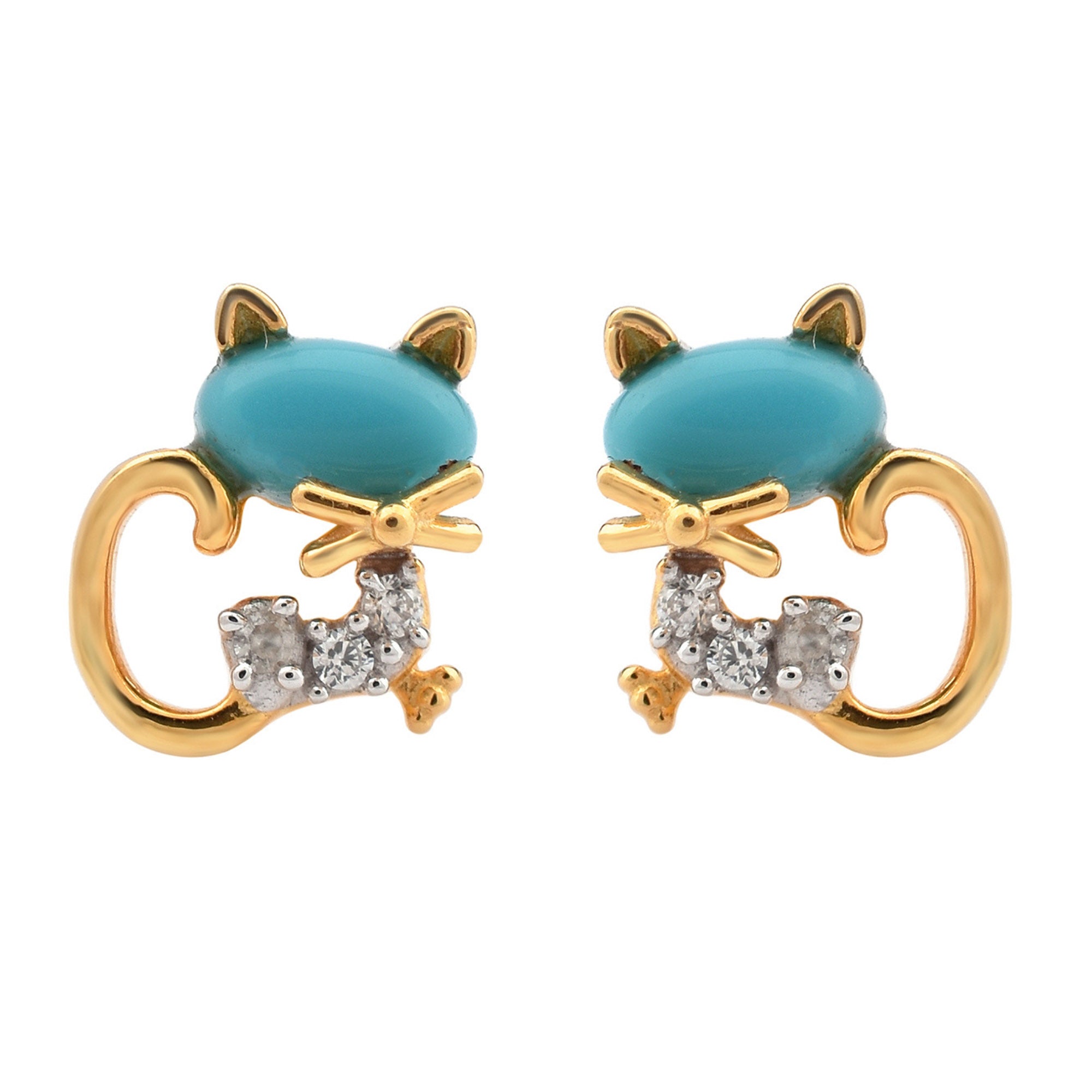 Cat Earrings for Kids