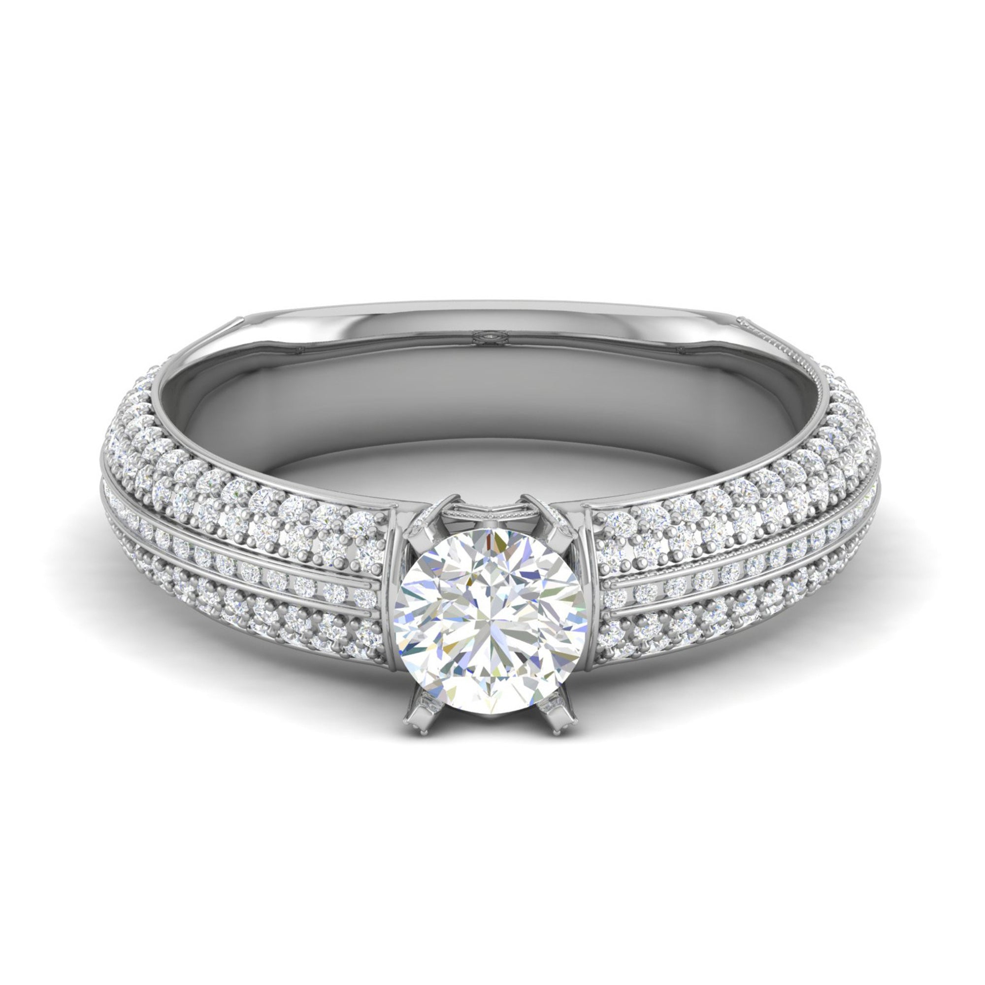 Timeless Sparkle Diamond Engagement Ring