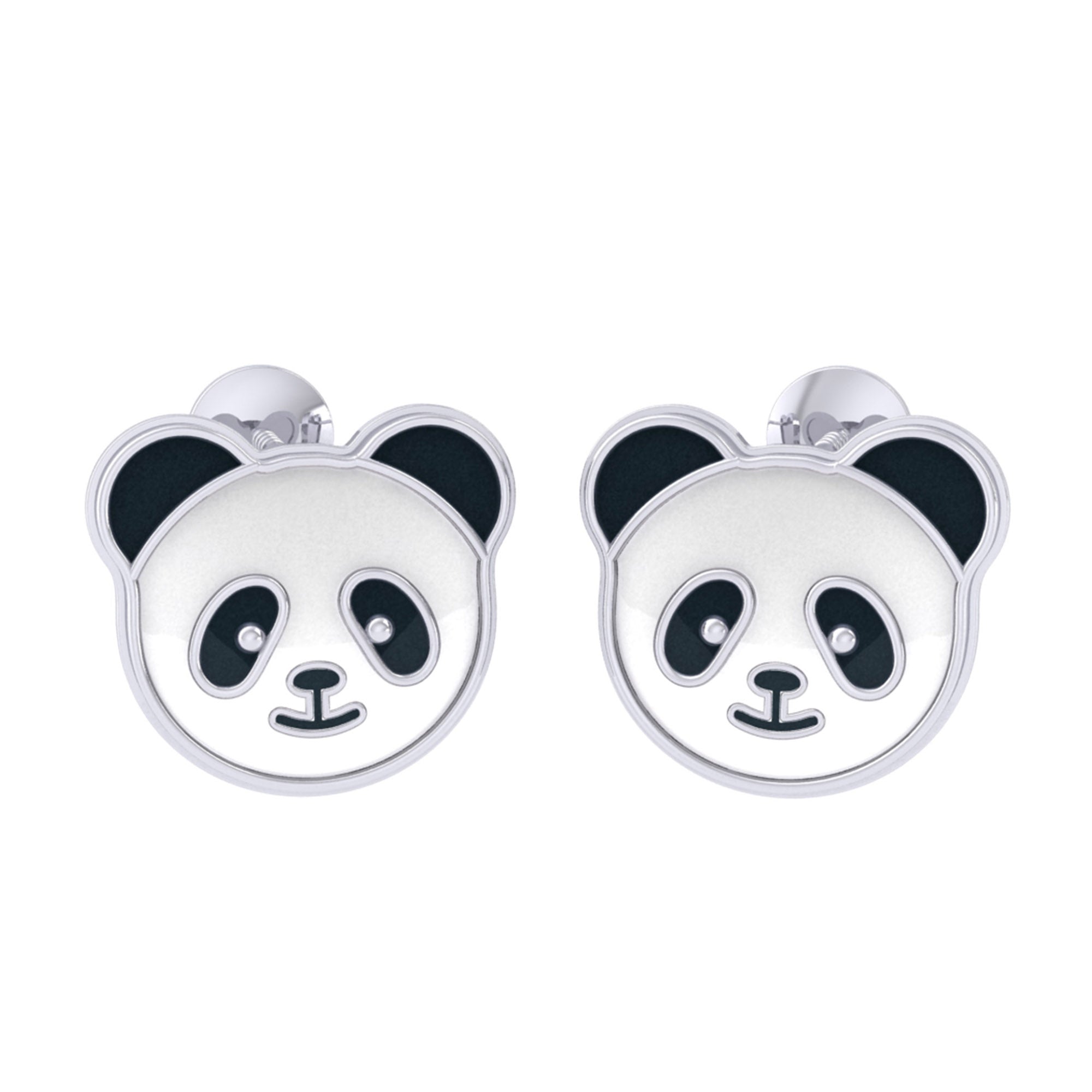 Cute Panda Earrings for Girls