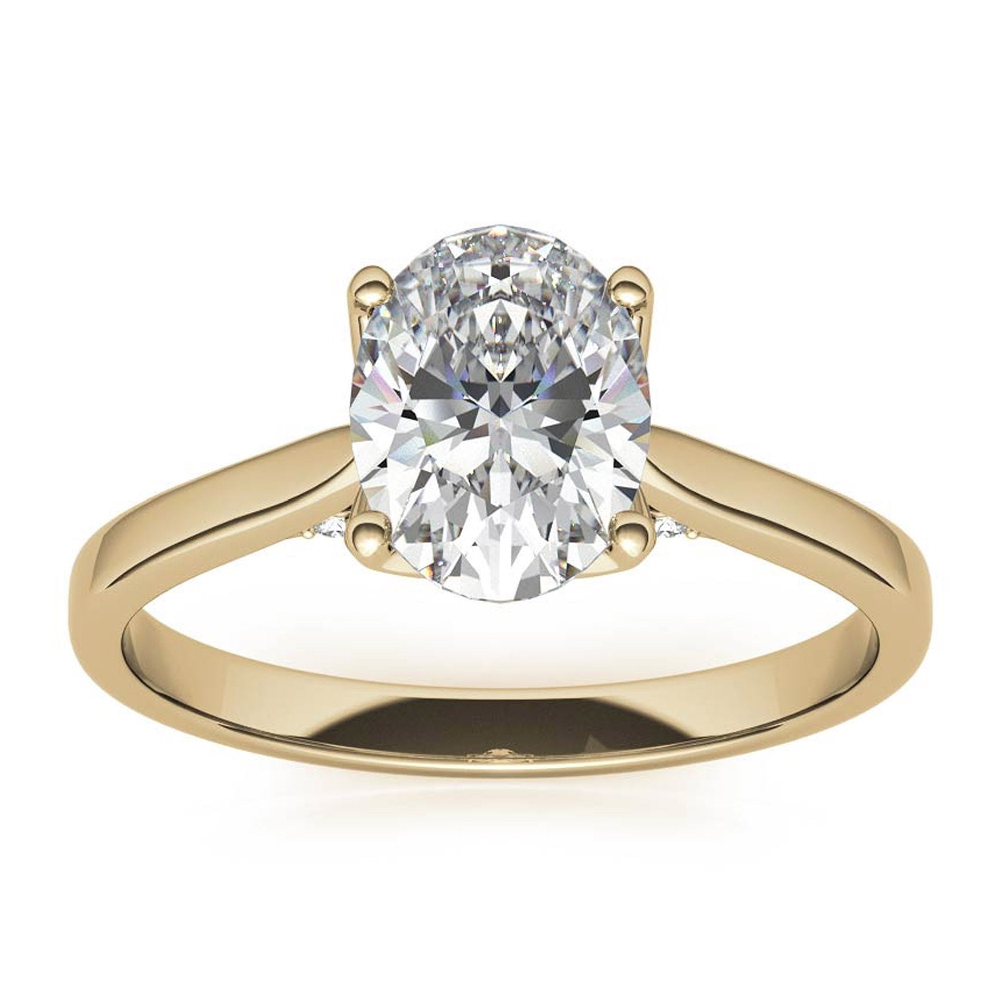 Silver Elegant Spark Ring
