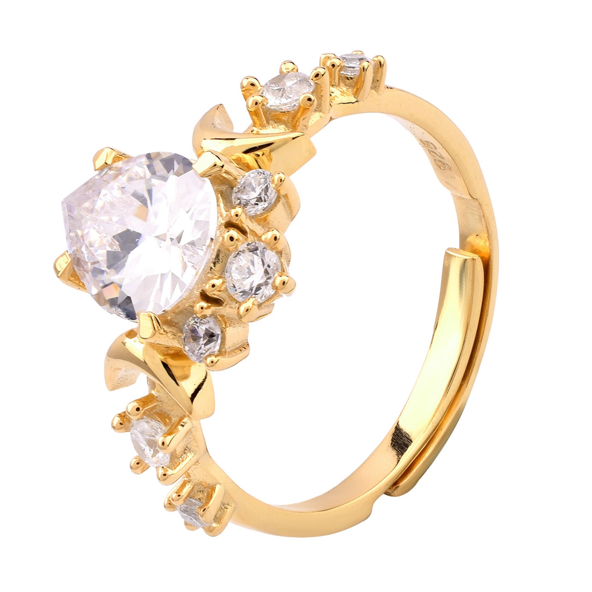 Lunar Glow American Diamond Ring