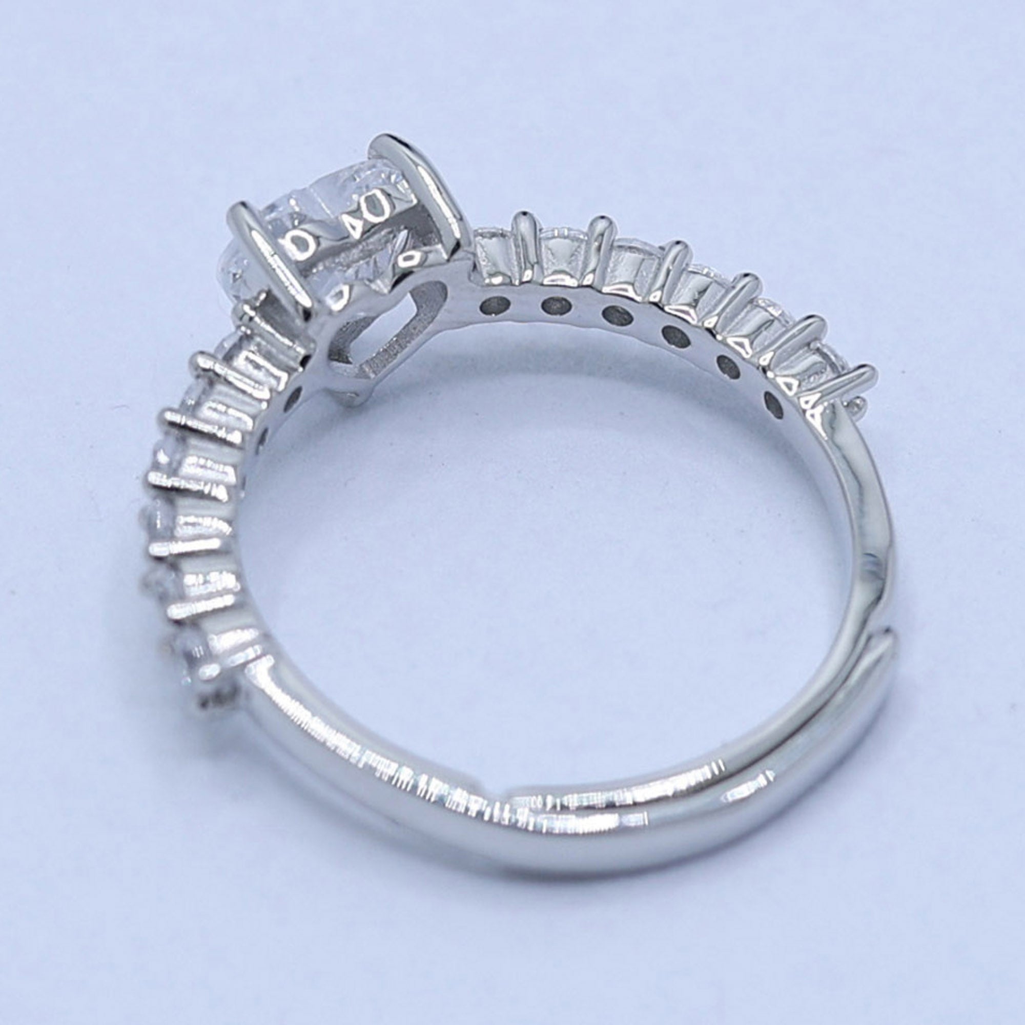 Sparkling Heart Promise Ring