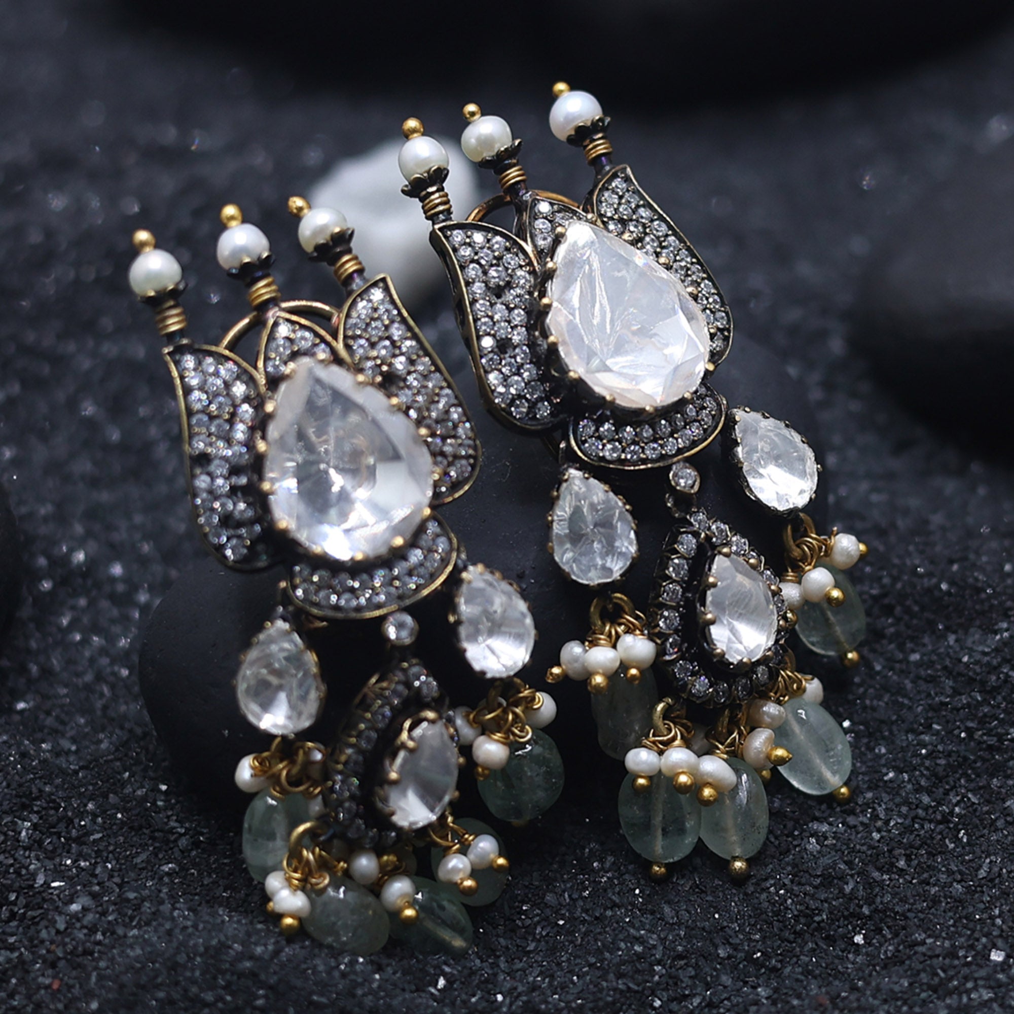 Rani Shantala Blossom Danglers