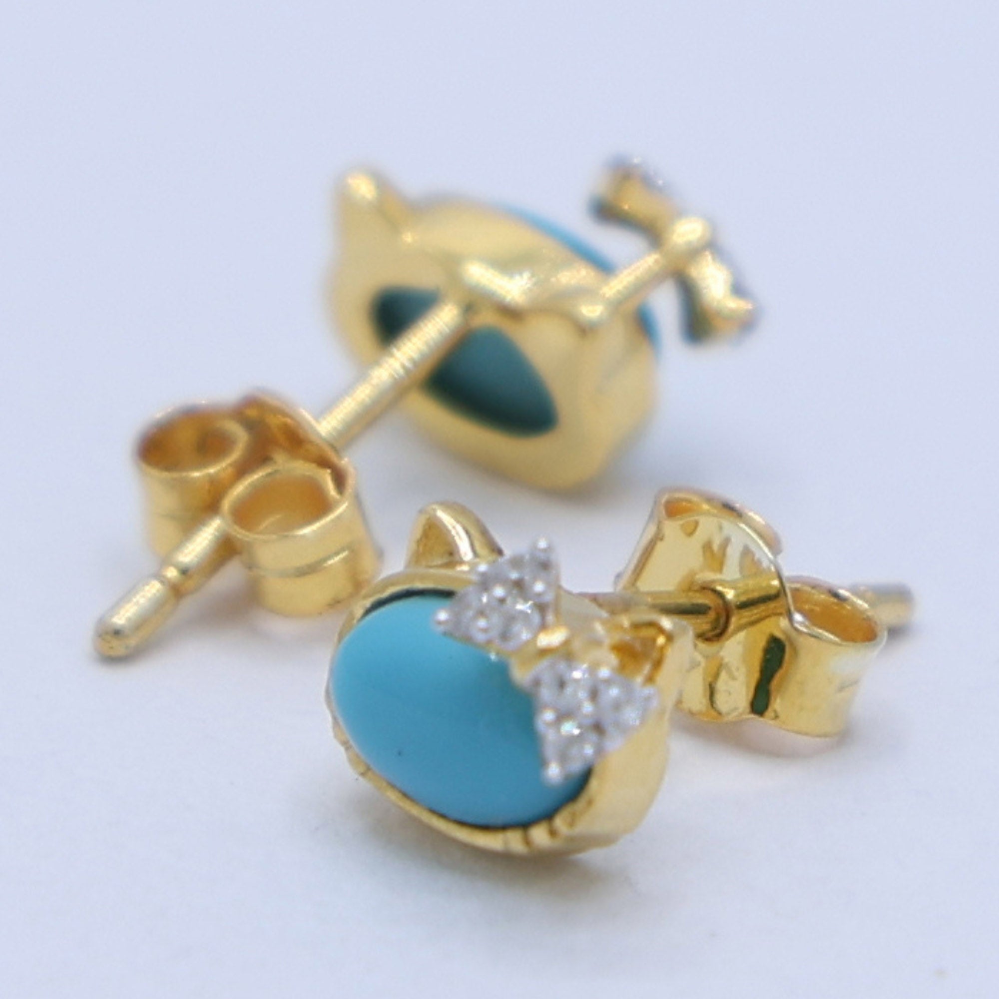 Cute Kitty Earrings for Girls