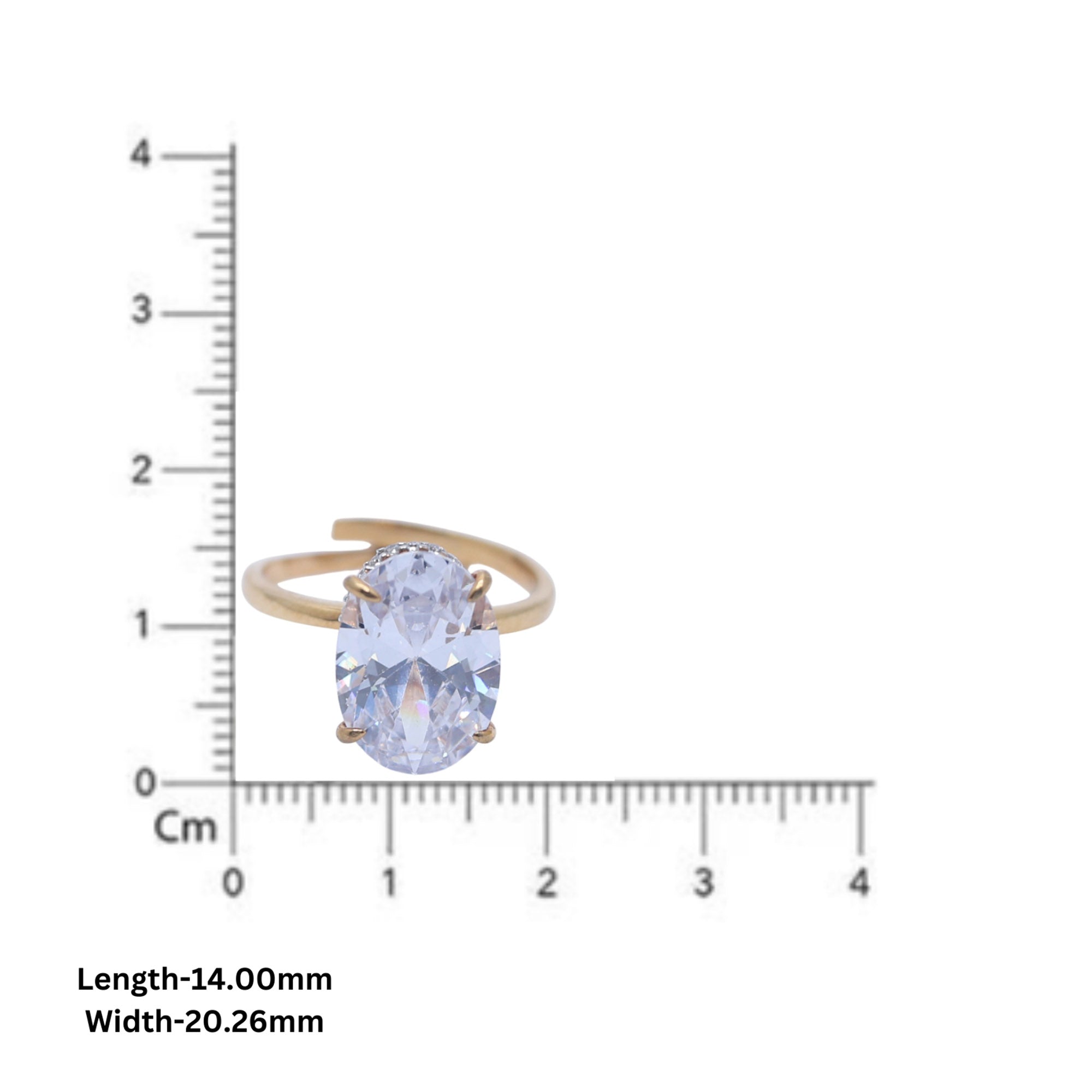 Oval Solitaire Halo Ring