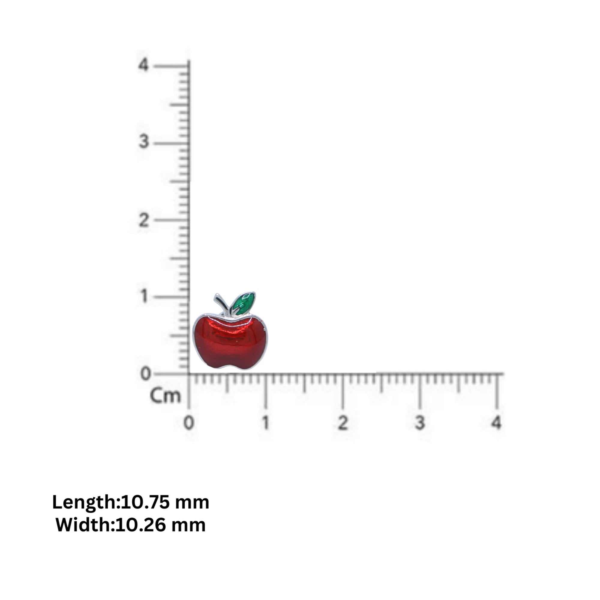 Kids Apple Stud Earrings