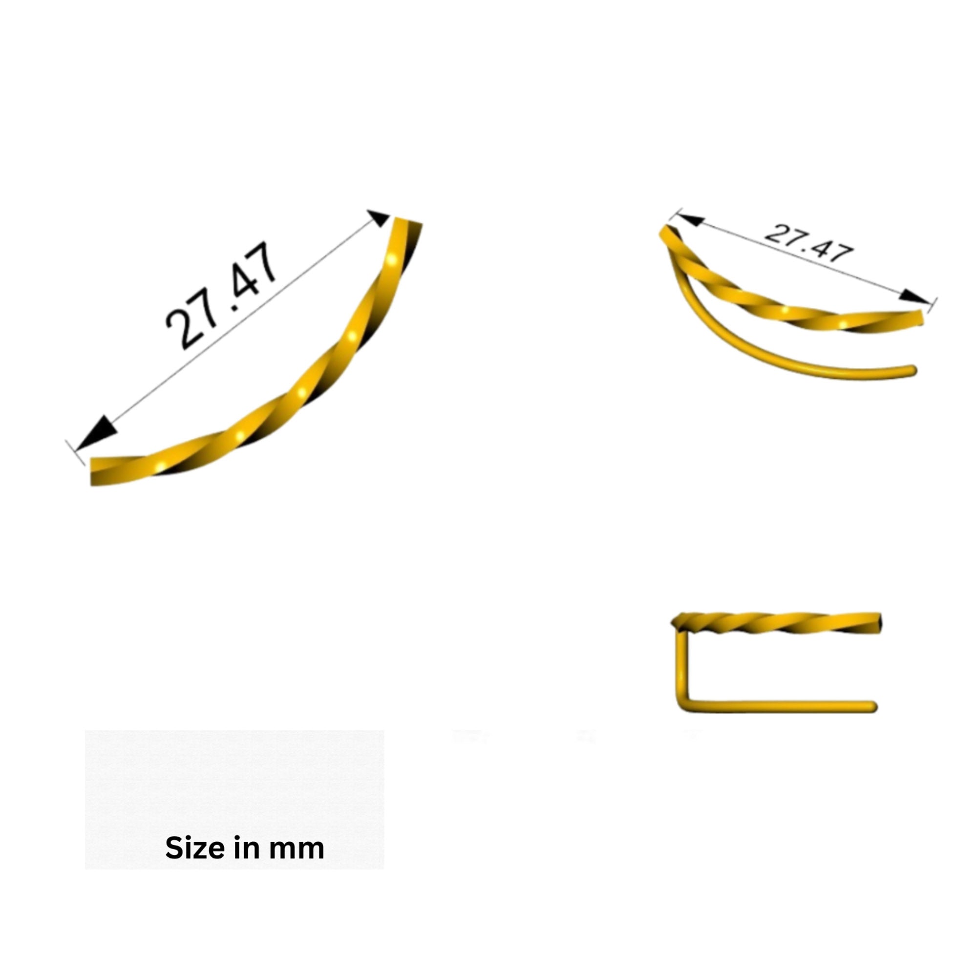 Elegant Ear Climber Earrings