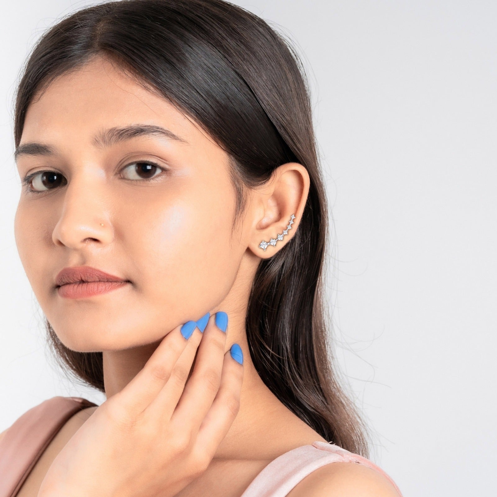 Sparkling Climber Earrings