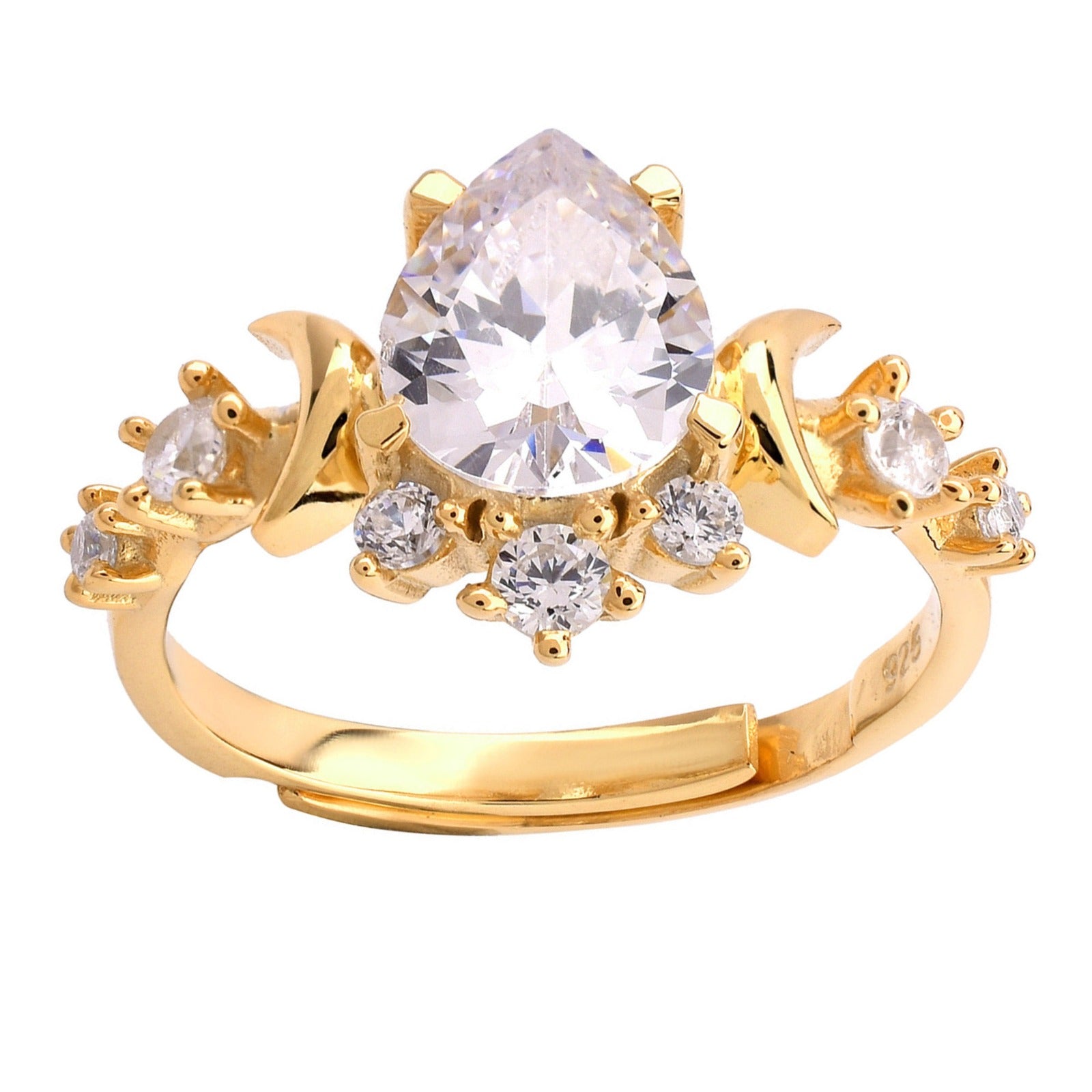 Lunar Glow American Diamond Ring