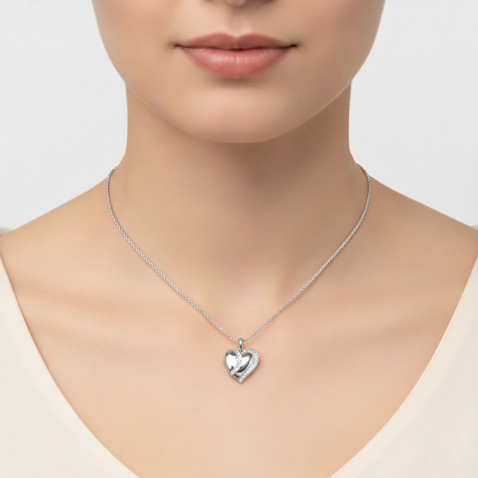 Diamond Heart Pendant