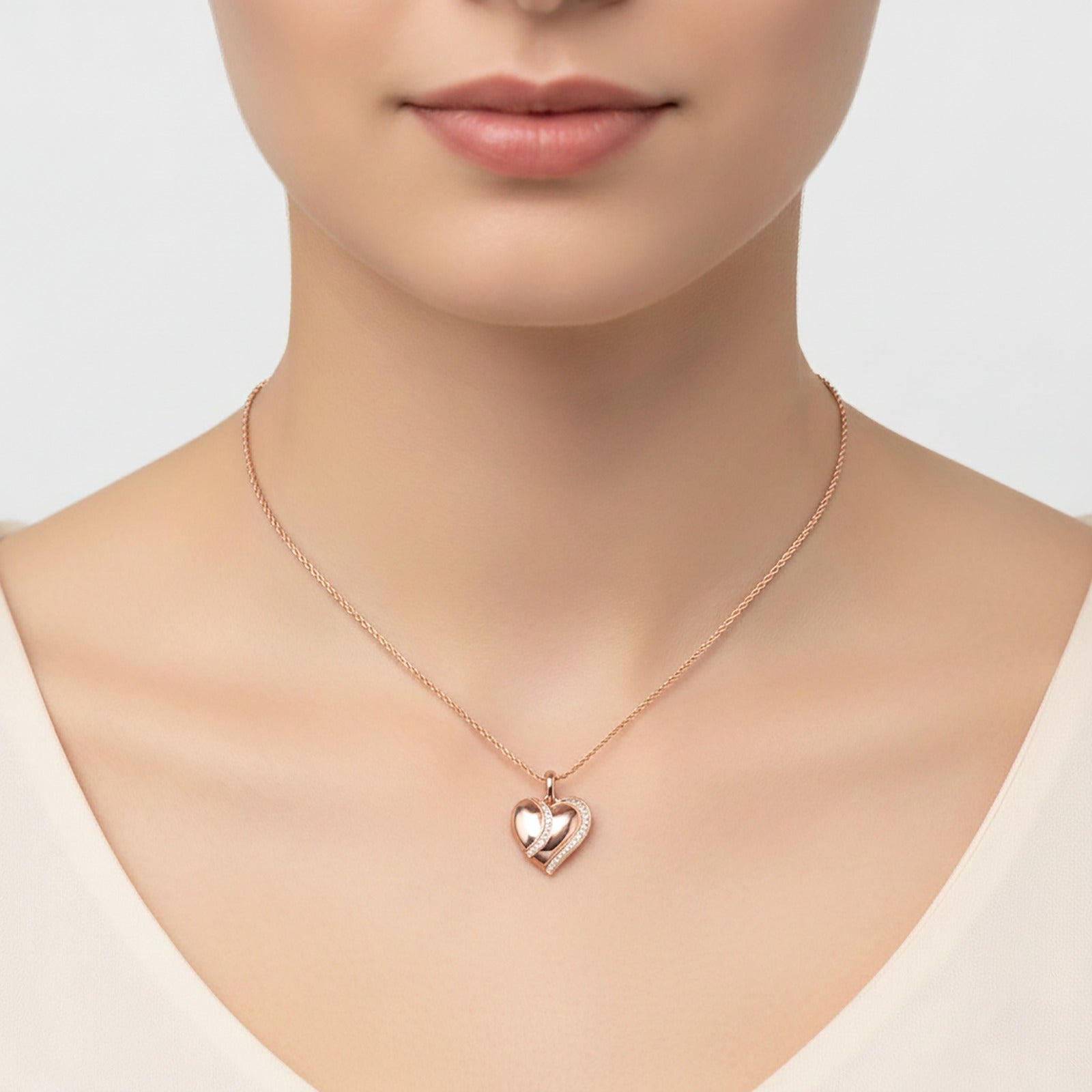 Sparkling Heart Pendant