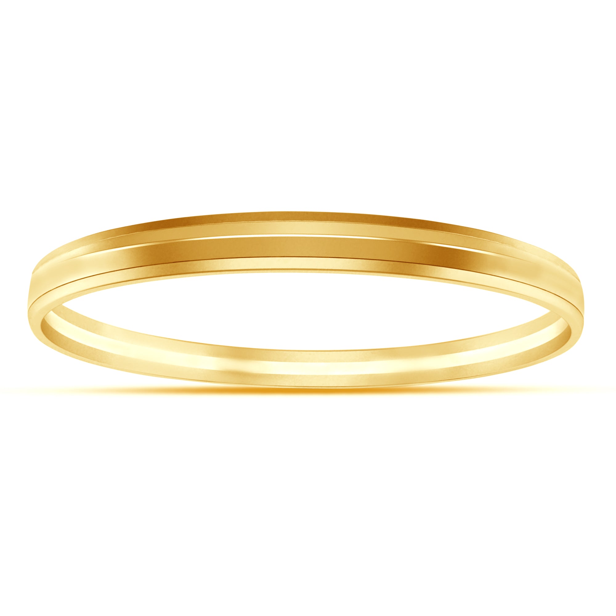 Vermeil Yellow Gold Kada for Men