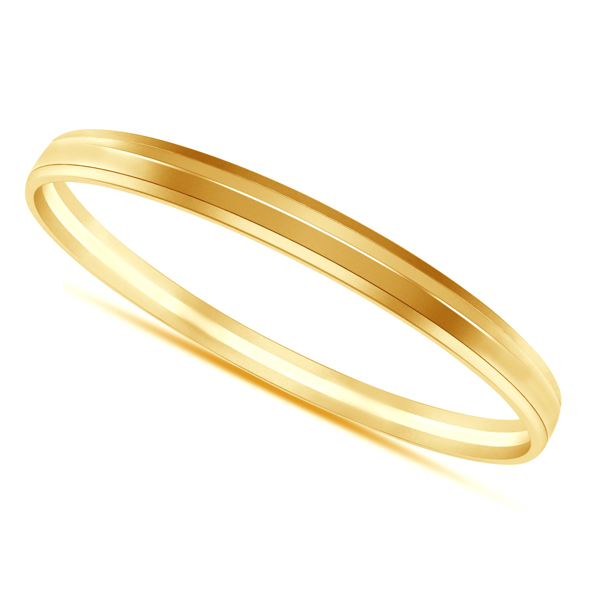 Vermeil Yellow Gold Kada for Men
