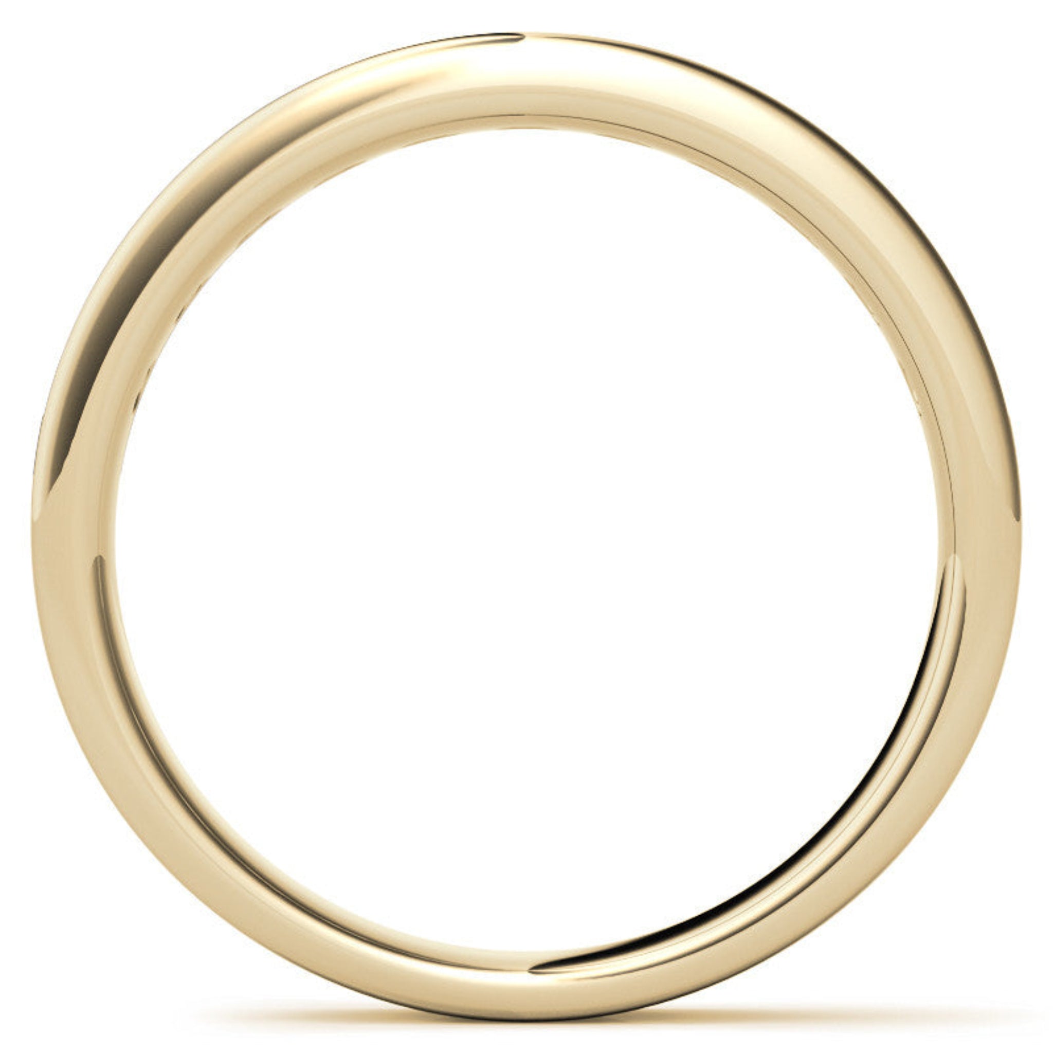 Yellow Gold Silver Sparkling Sleek Channel-Set Adjustable Round Diamond-Embedded Ring For Woman