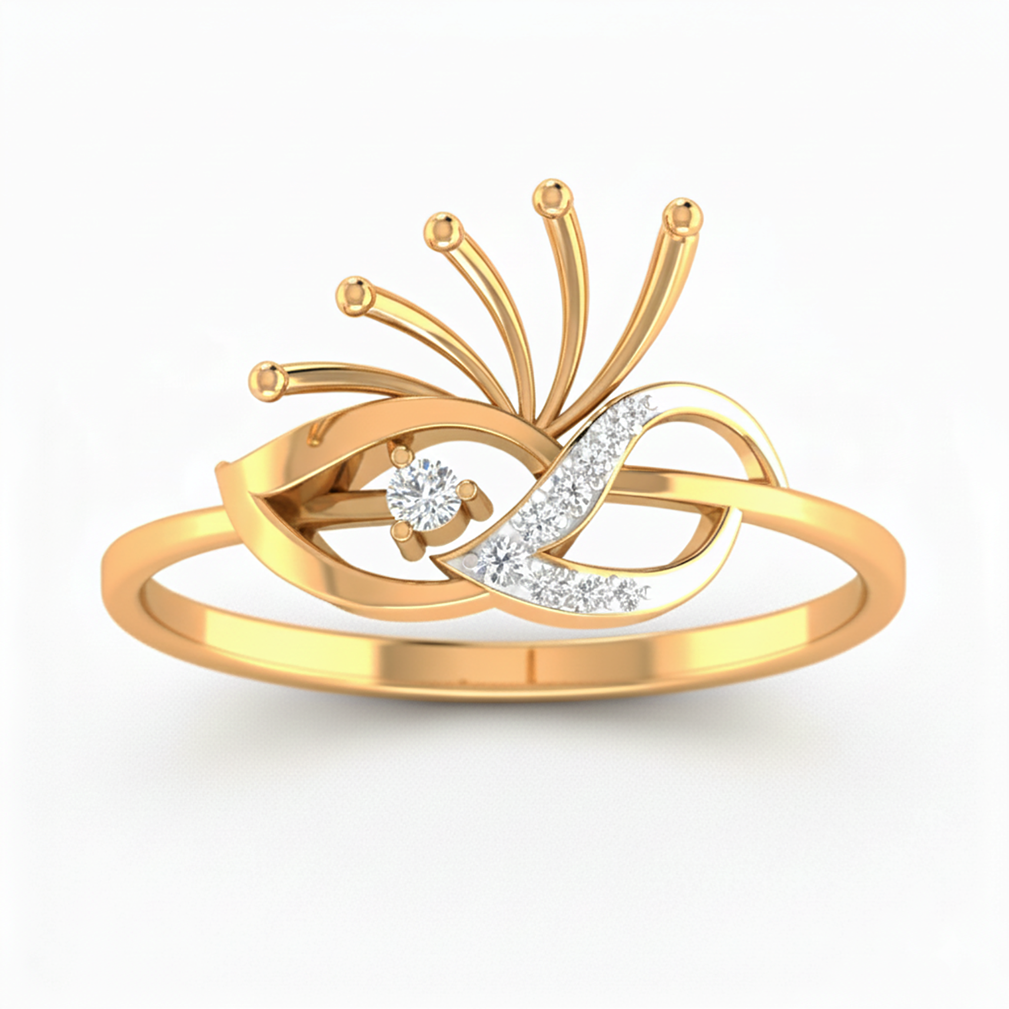 Unique Style Infinity Loop Ring