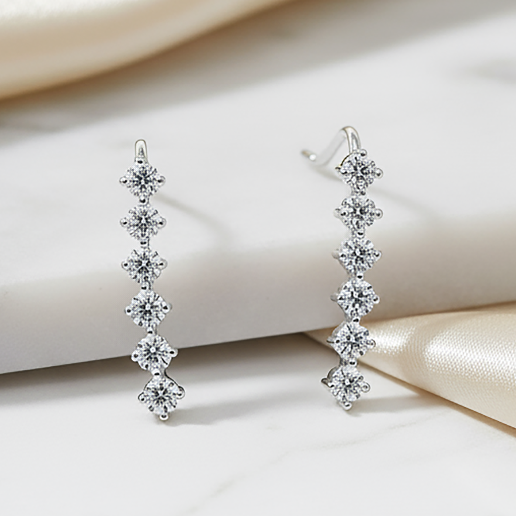 Sparkling Climber Earrings