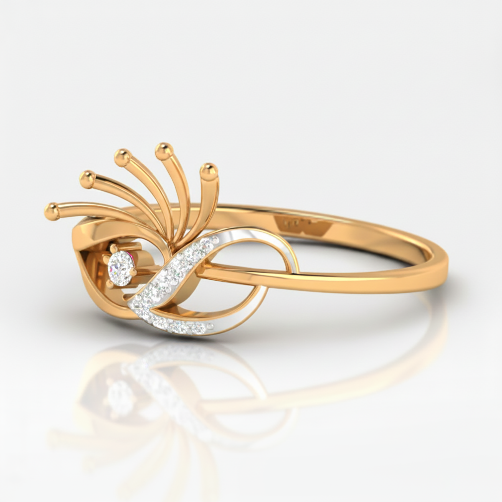 Unique Style Infinity Loop Ring