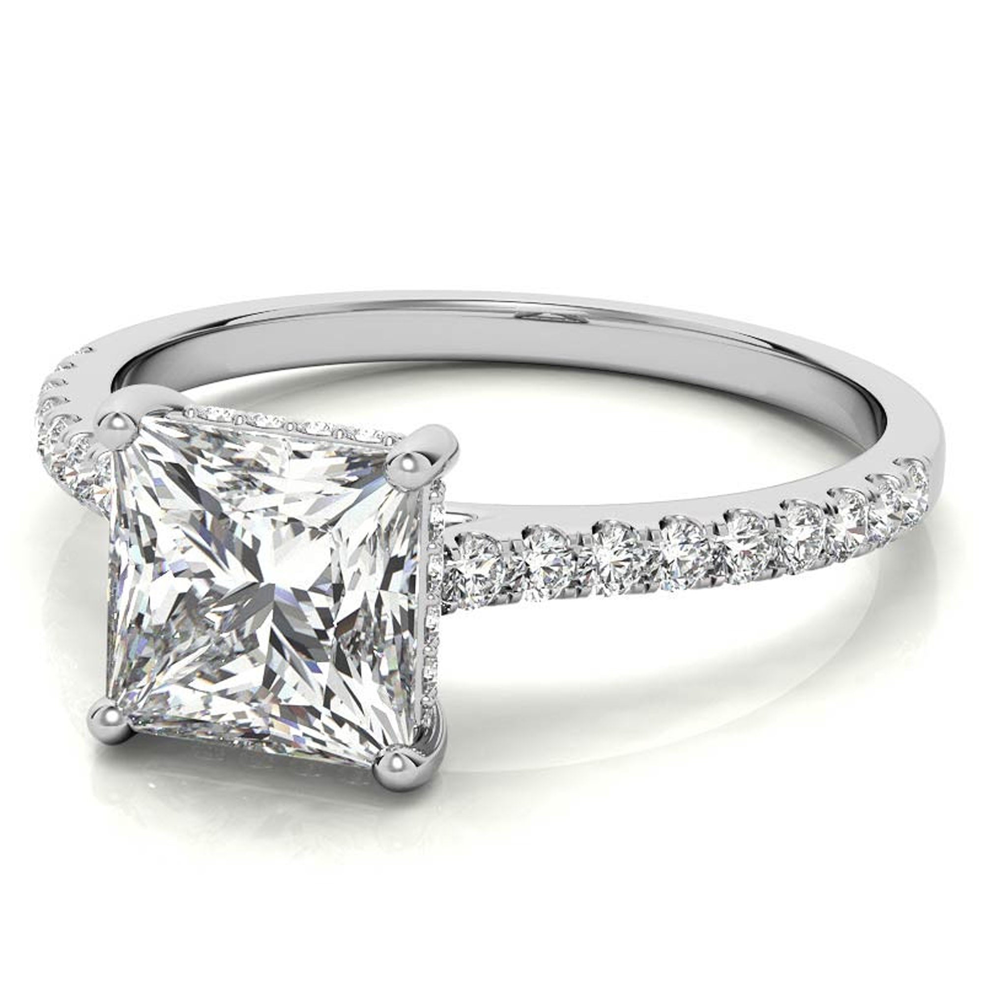 Princess Cut Solitaire Ring