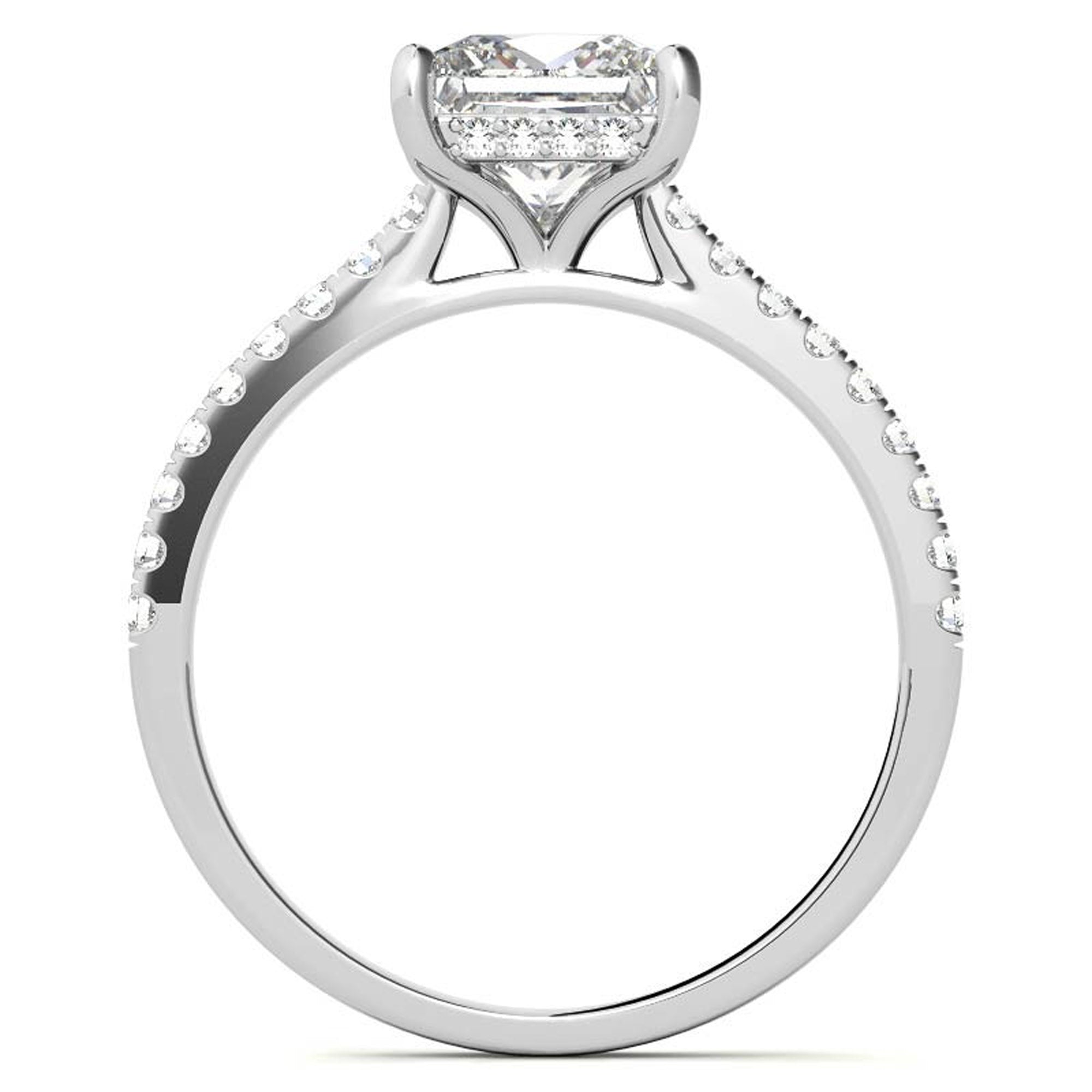 Princess Cut Solitaire Ring