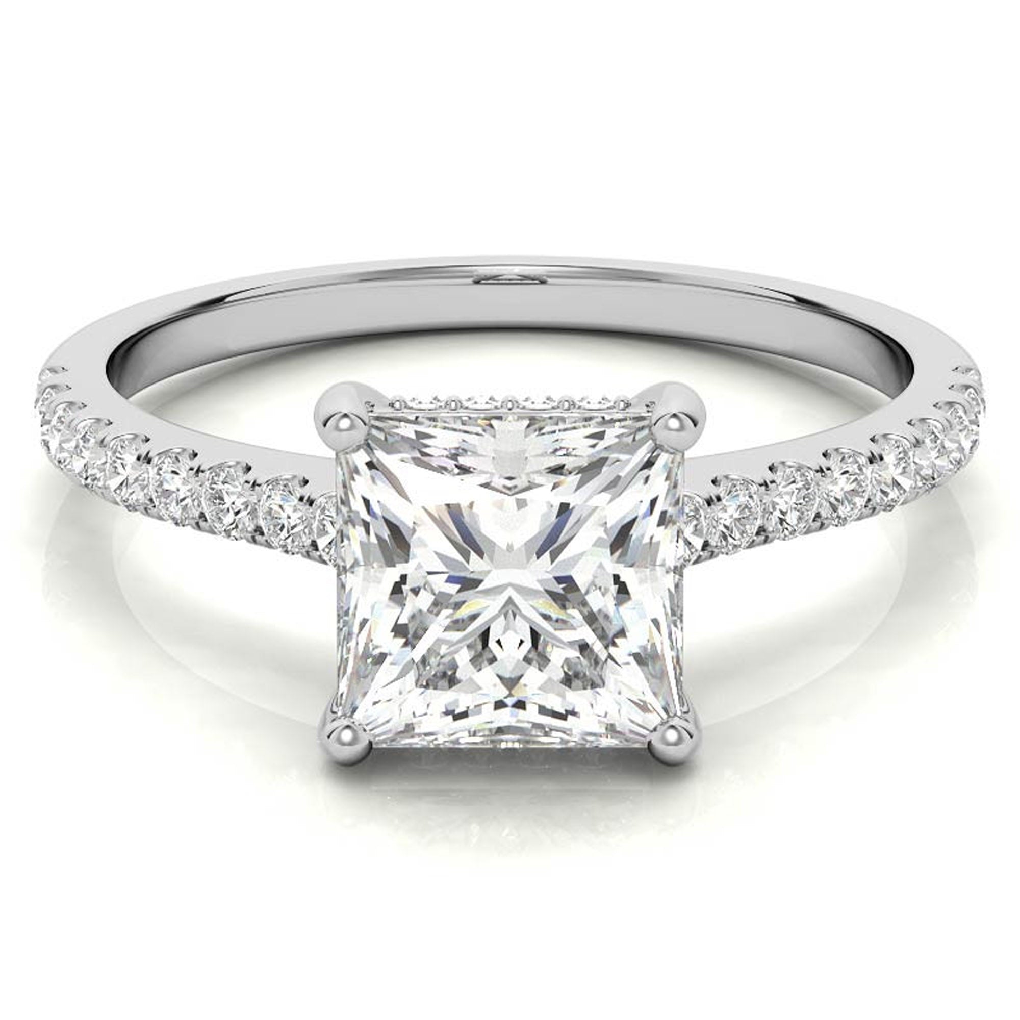 Princess Cut Solitaire Ring