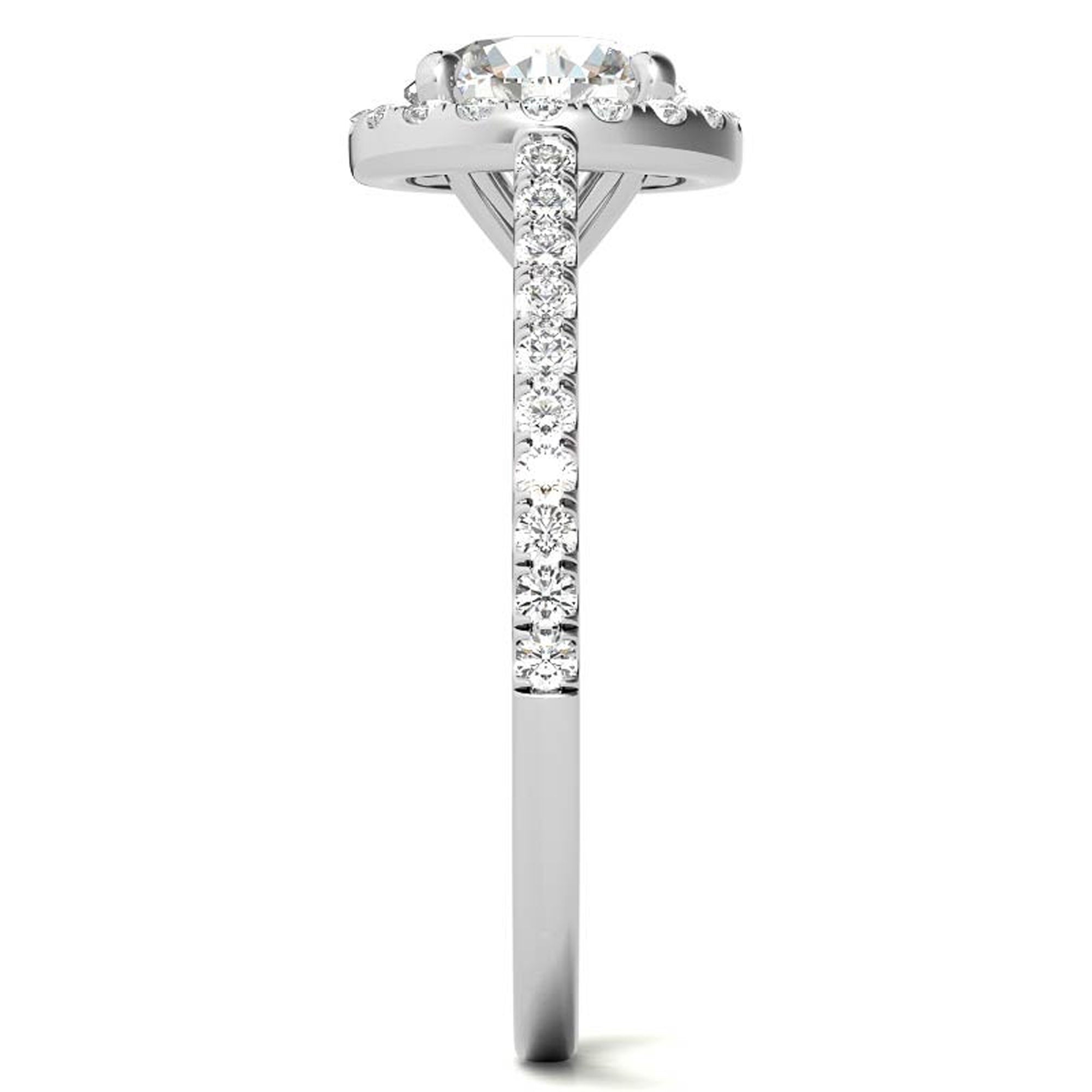 Elegant Halo Design Ring for Women