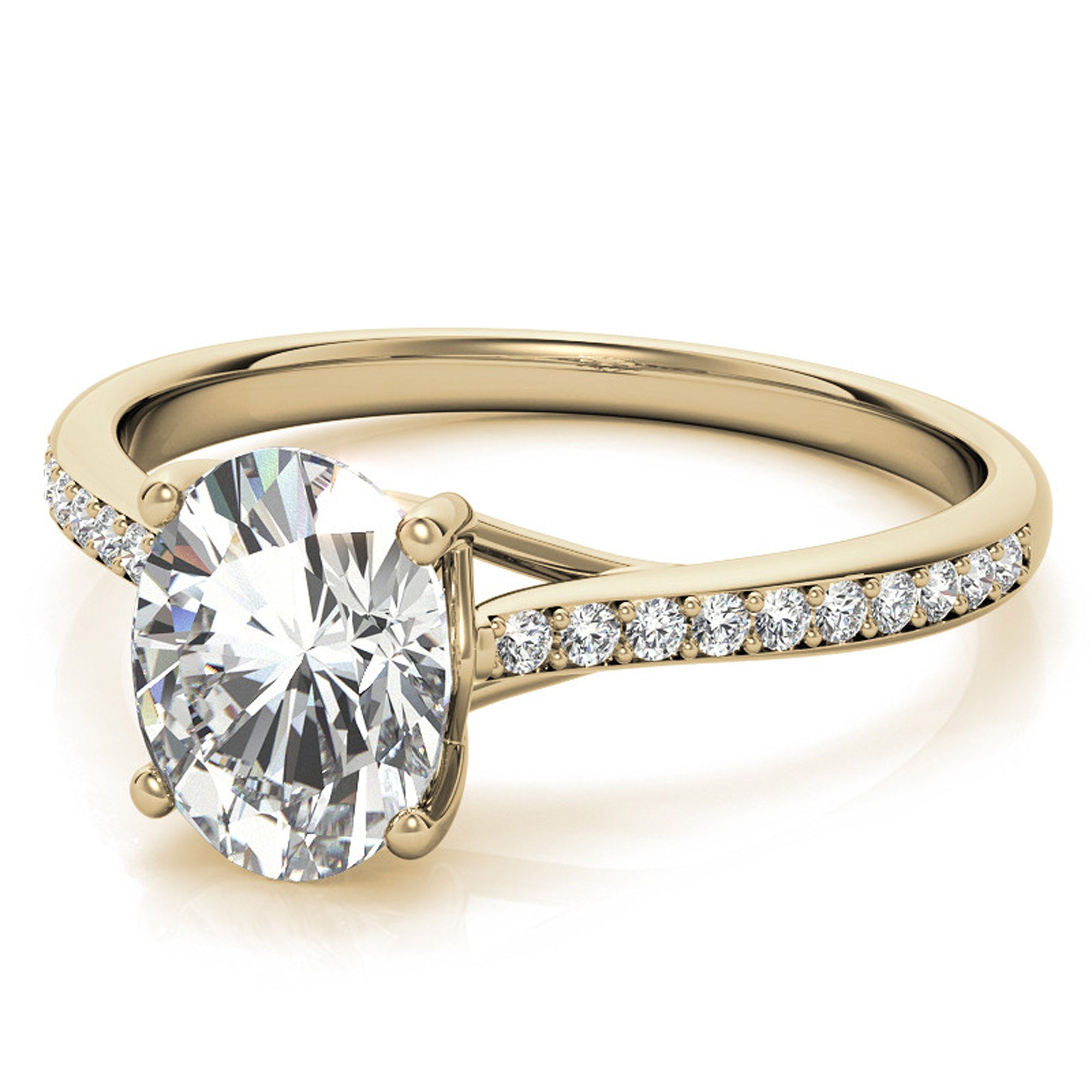 Silver Elegant Sparkle Band Ring