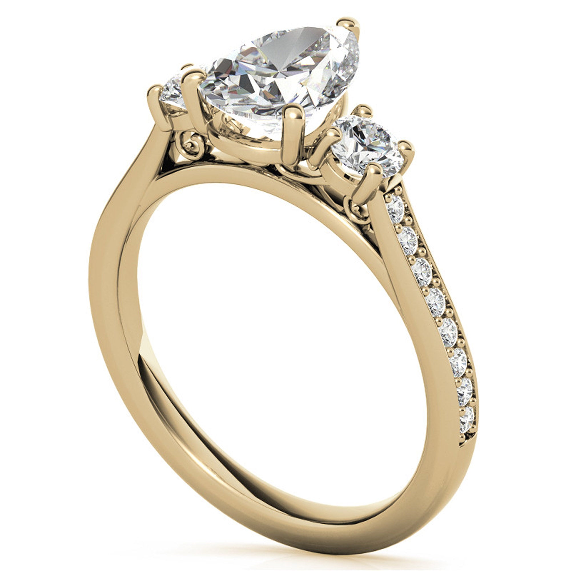 Silver Elegant Promise Ring