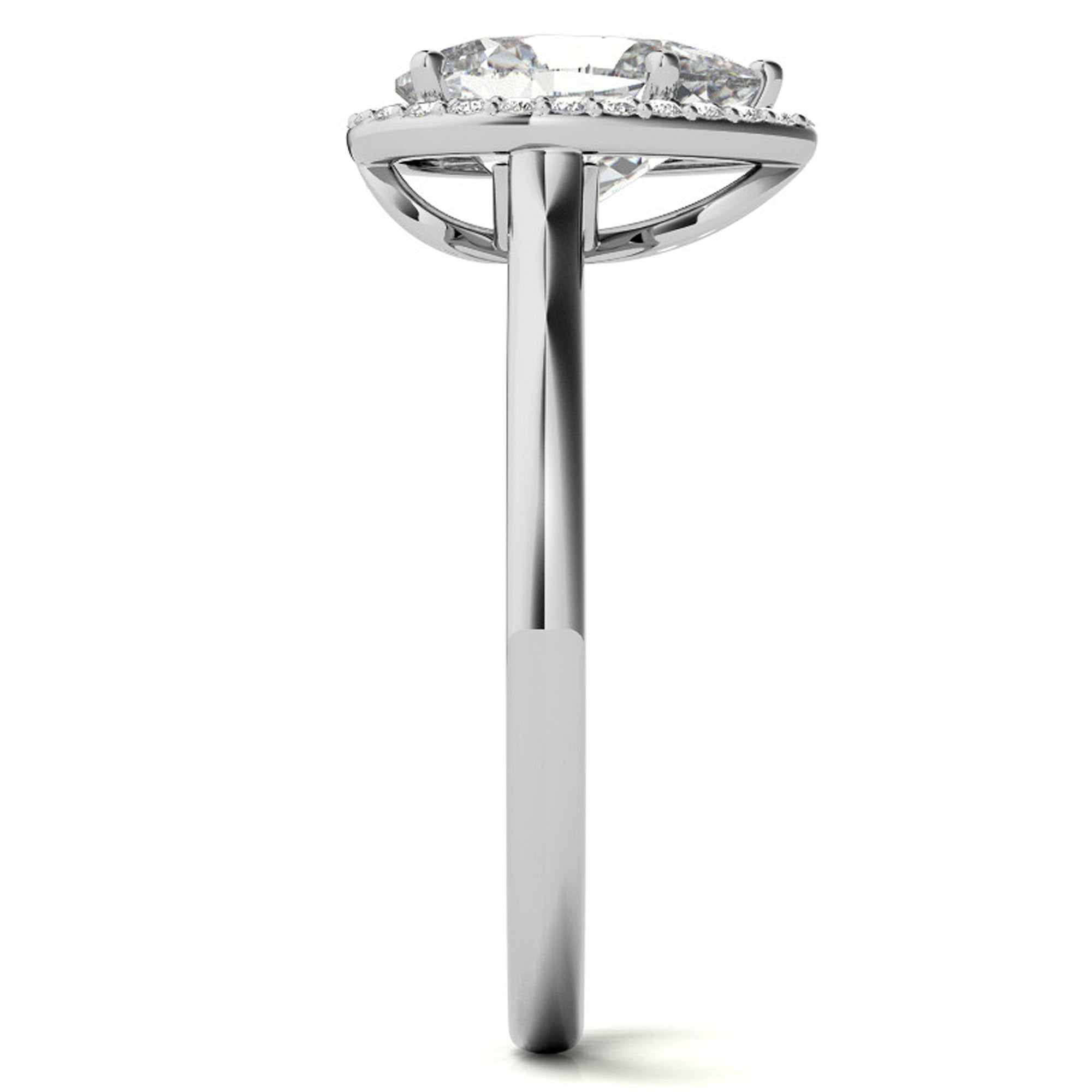 Silver Lunar Beam Ring