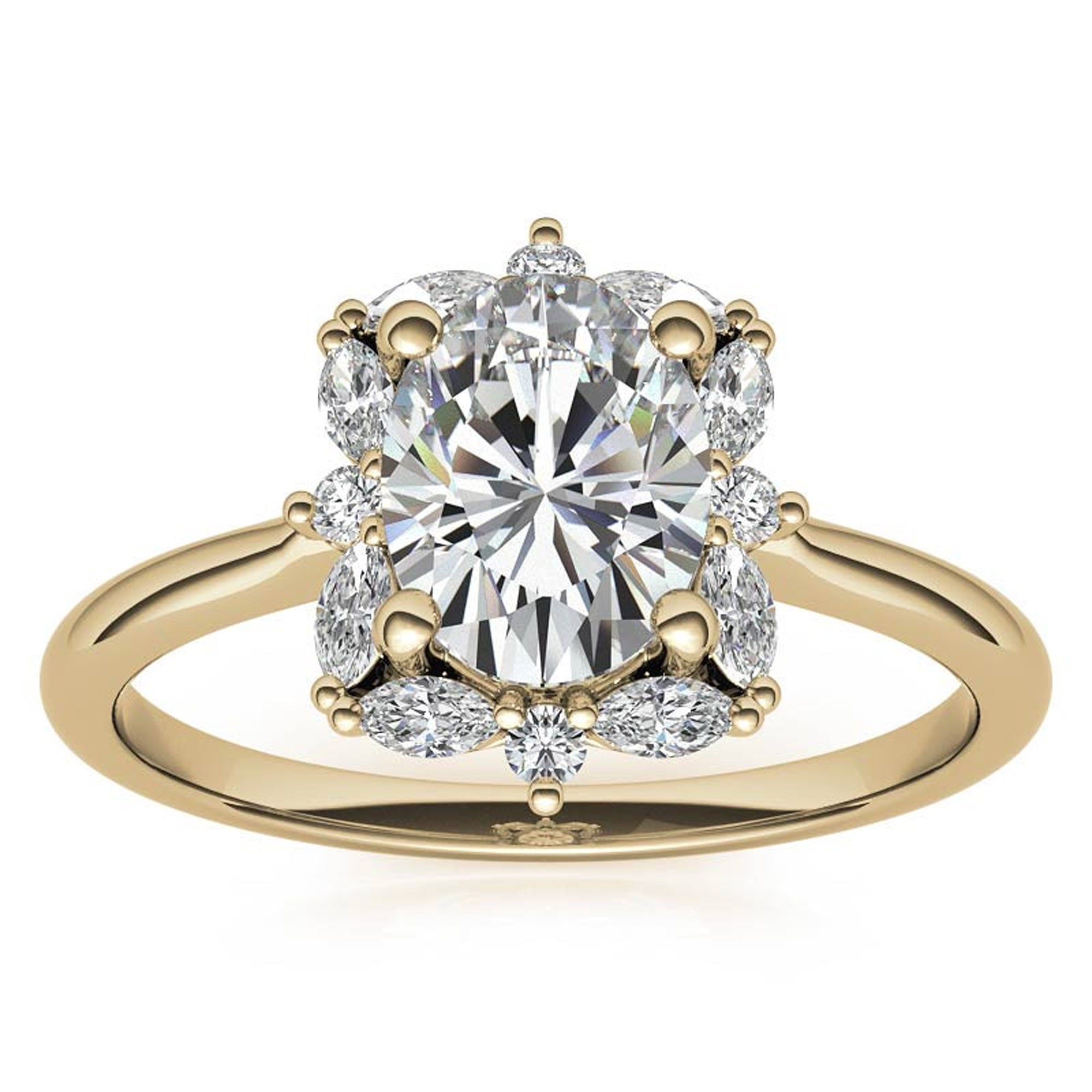 Silver Flushed Ring