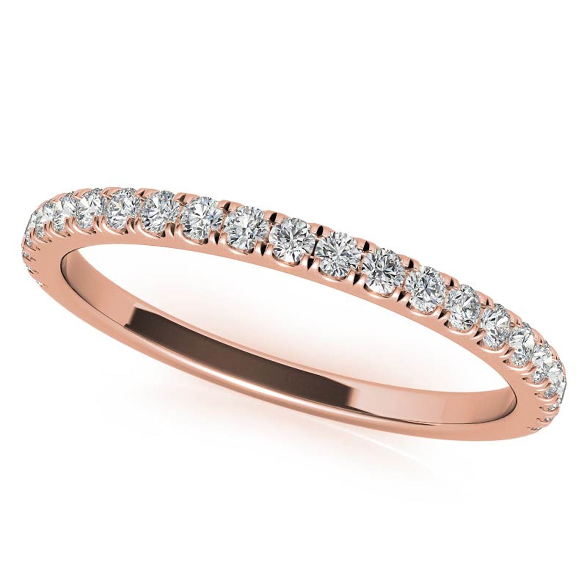 Silver Petal Spark Ring