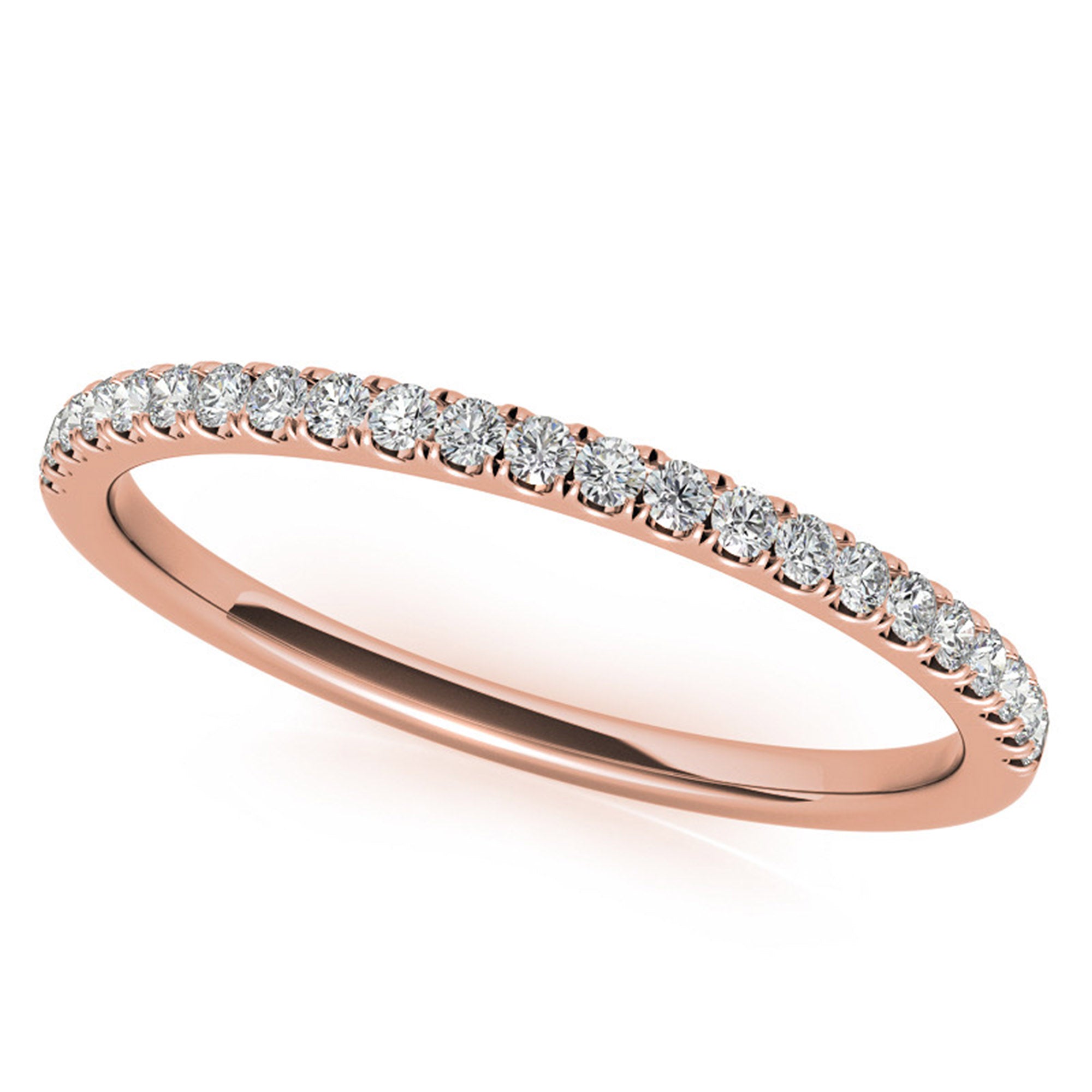 Adjustable Sterling Silver Radiant-Cut Rose Gold Split Shank Solitaire Ring – Perfect for Engagements