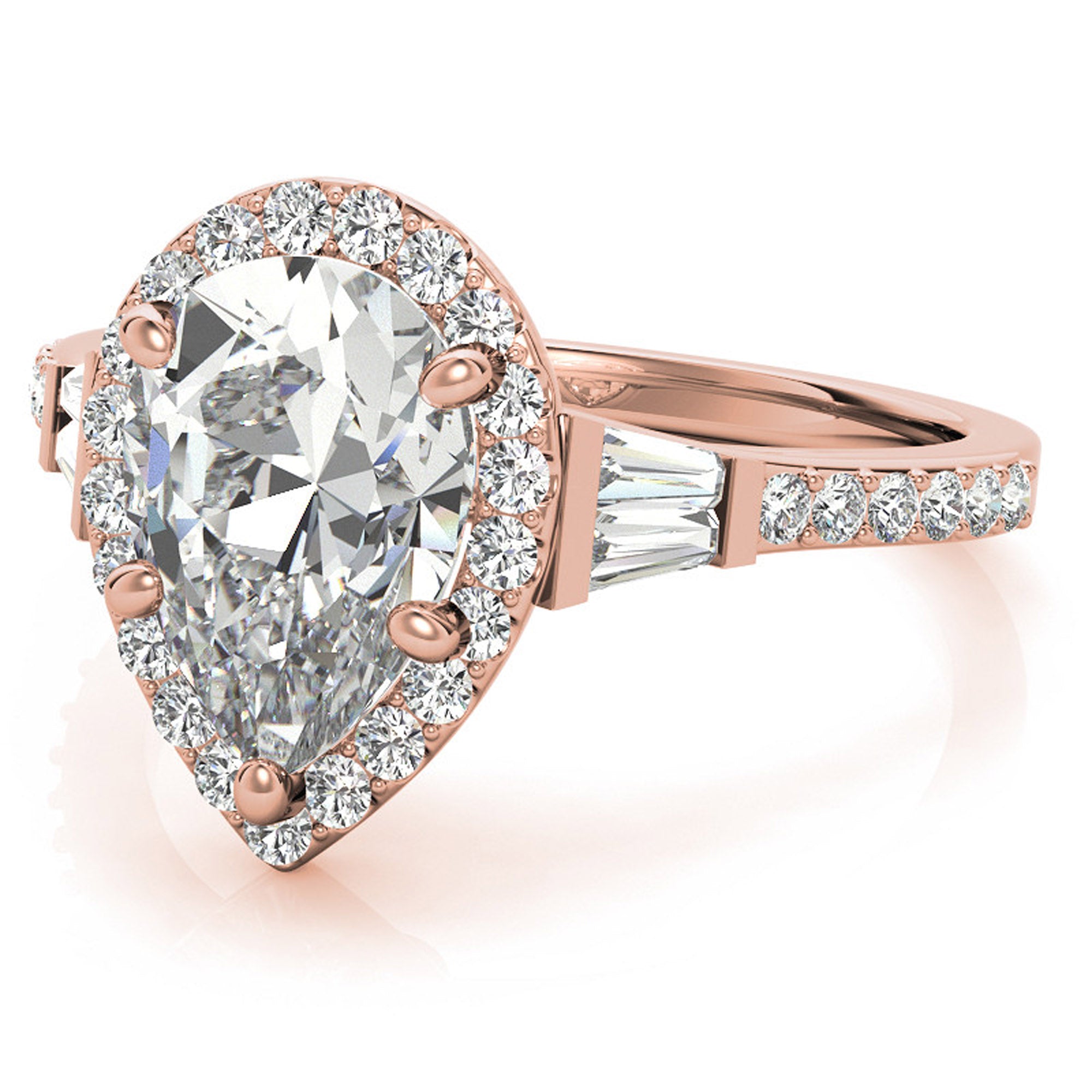Silver Leonore Light Ring