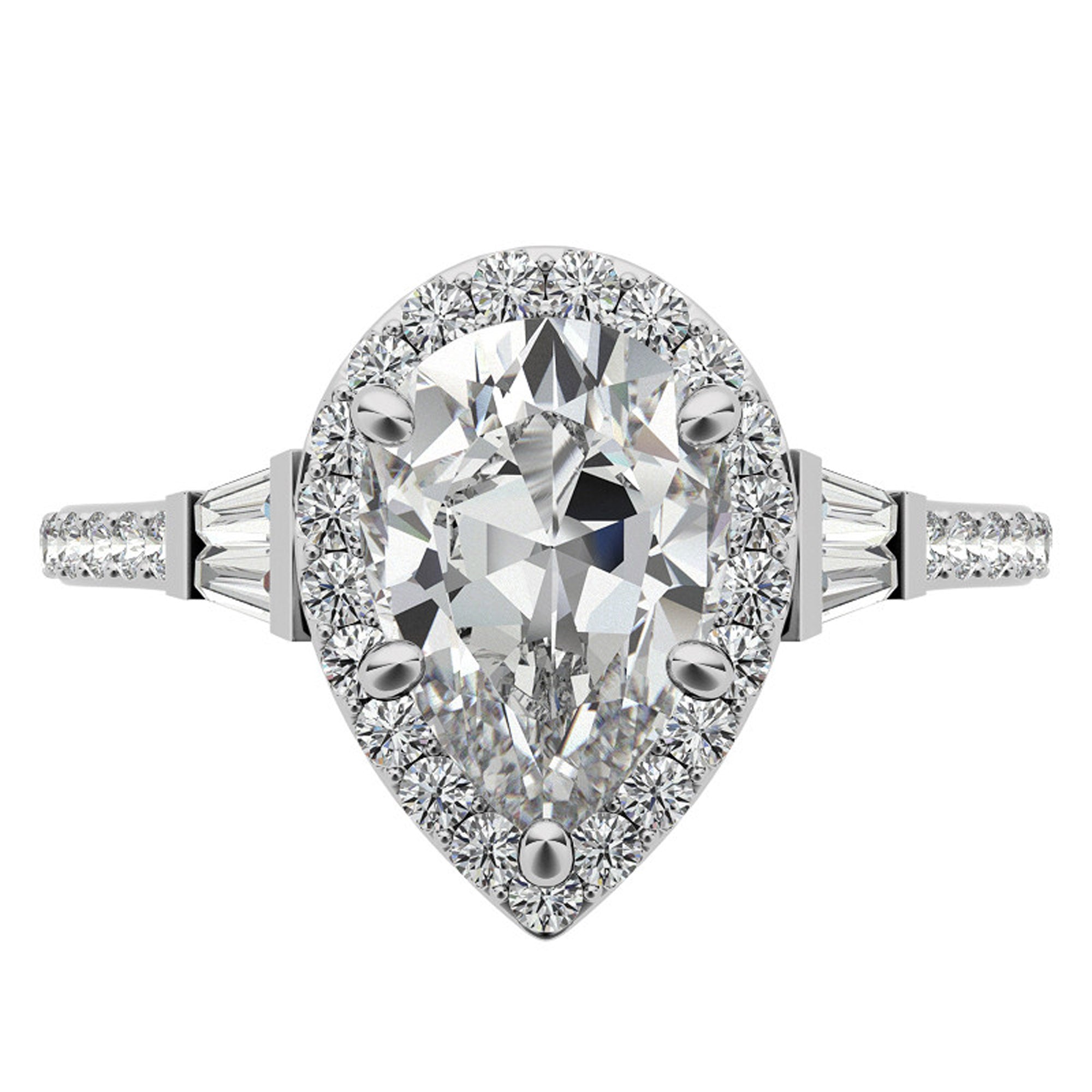 Silver Sofia Radiance Ring