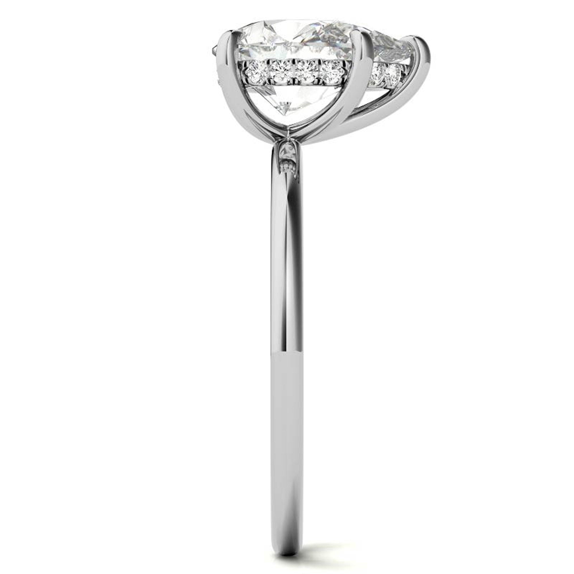 Silver Catharina Crown Ring