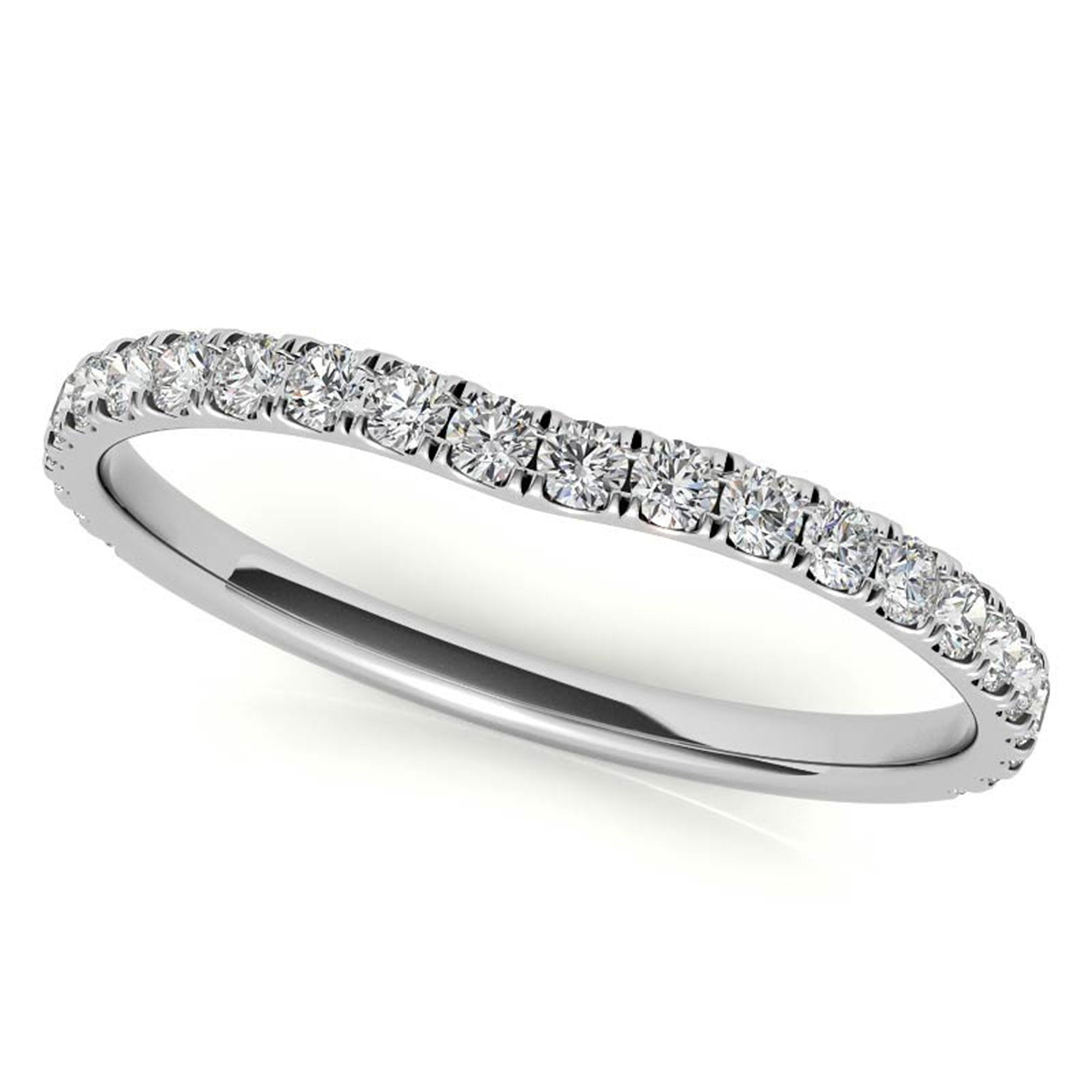 Adjustable Elegant Sterling Silver White Gold Emerald-Cut Solitaire Ring – Perfect for Engagements