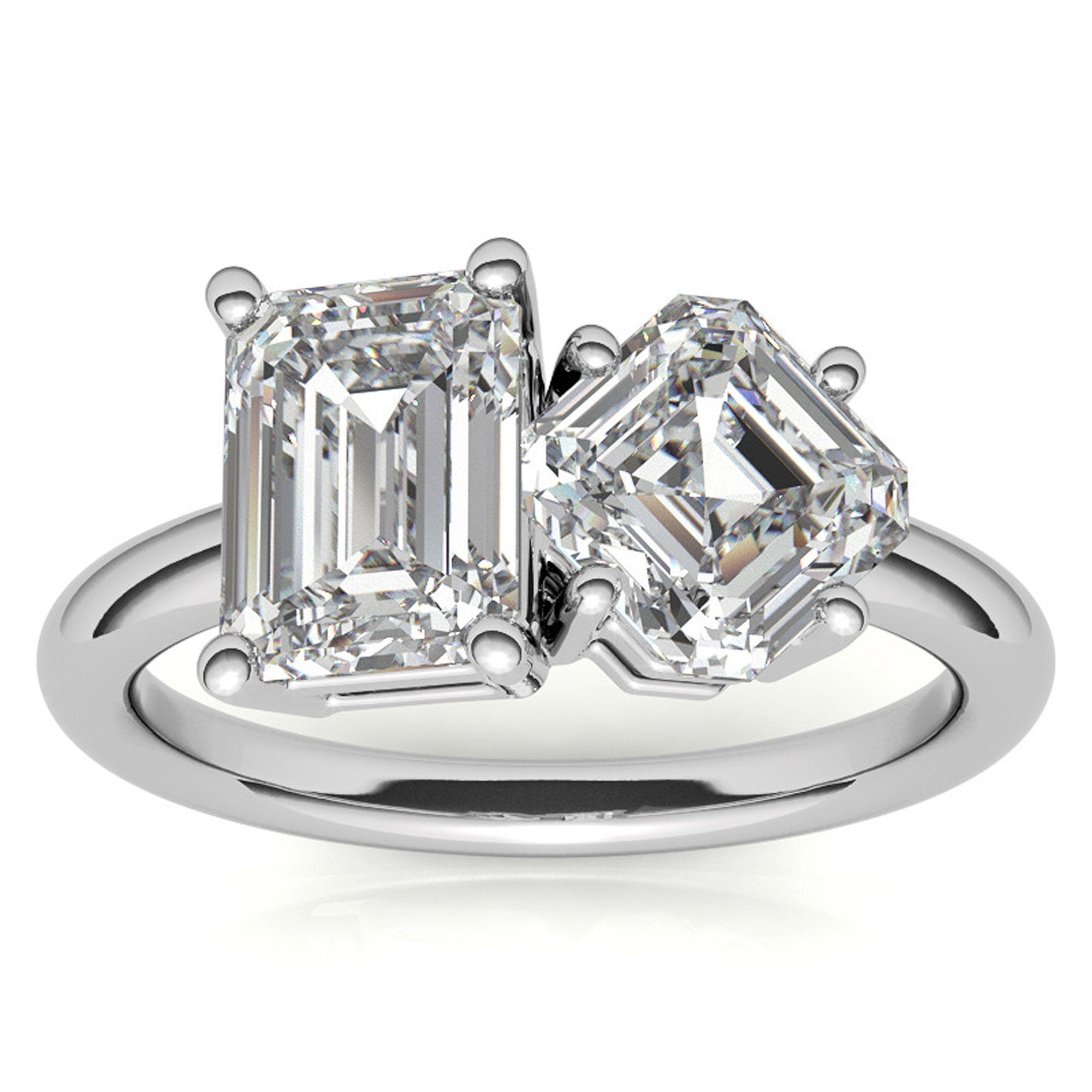 Two Stone Proposal Ring