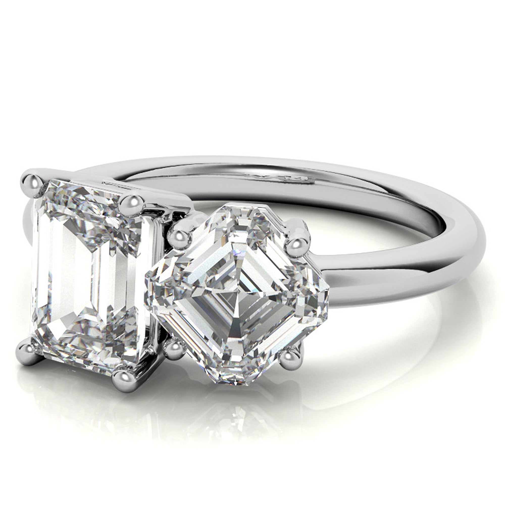 Two Stone Proposal Ring