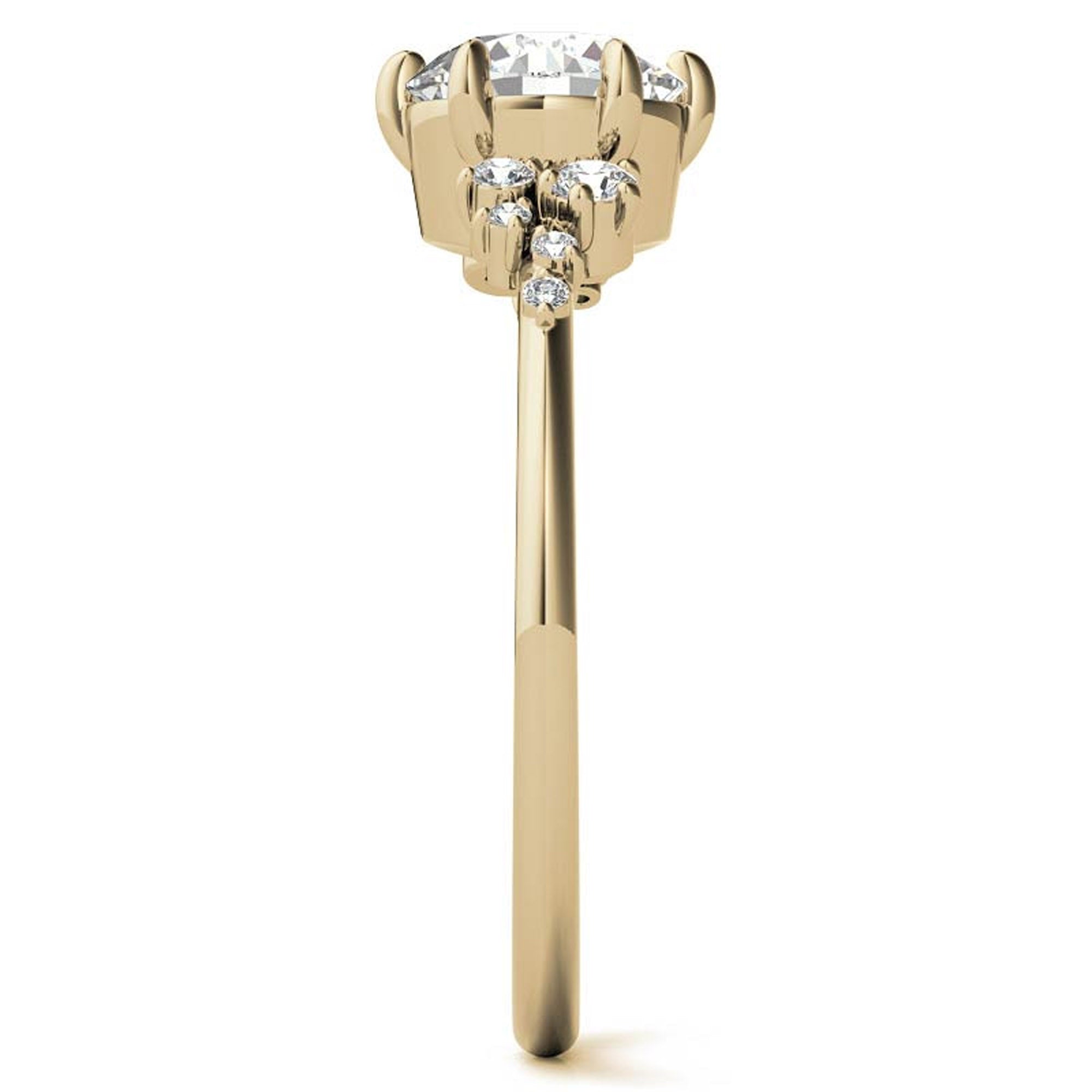 Round Cut Stackable Ring Set