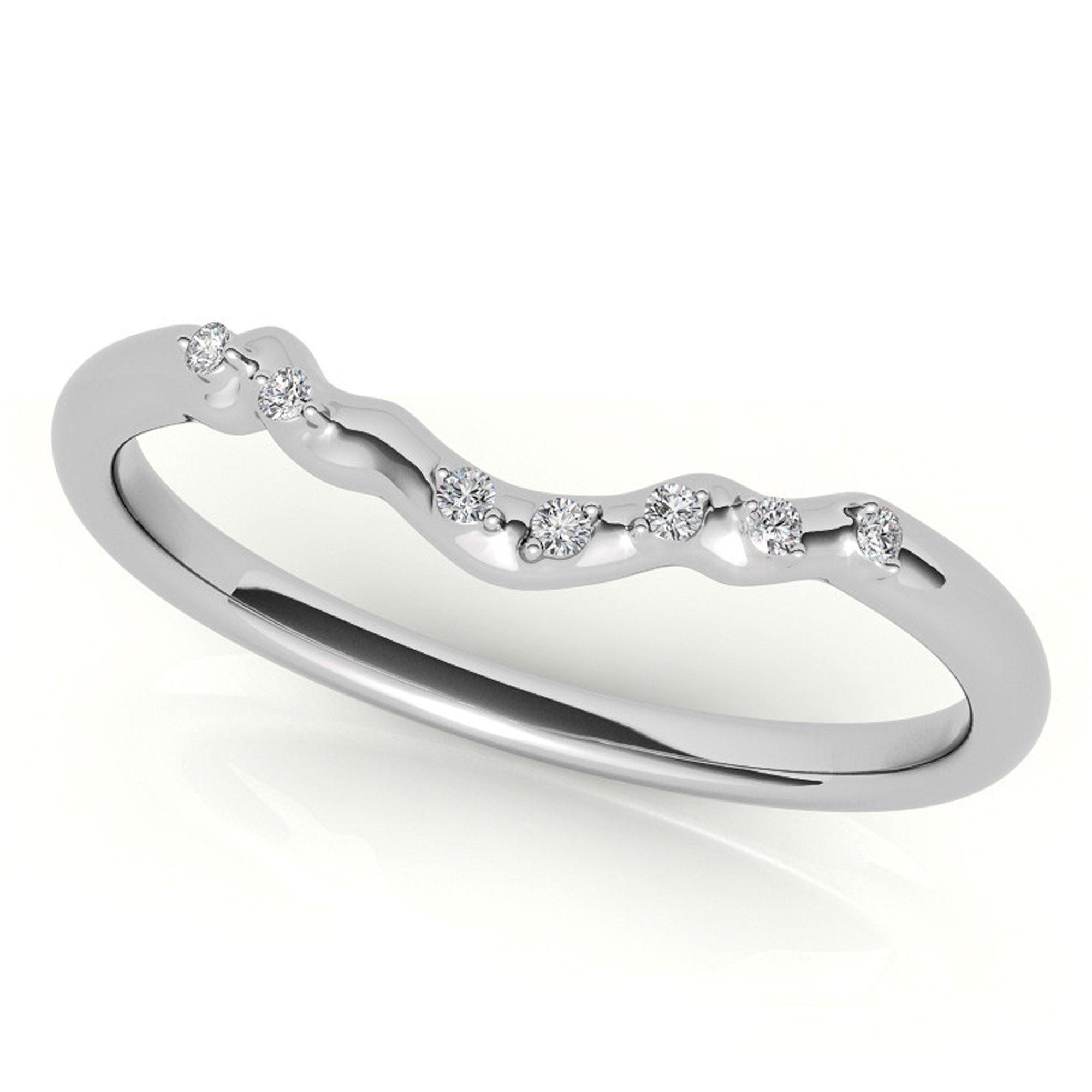 Round Cut Stackable Ring Set