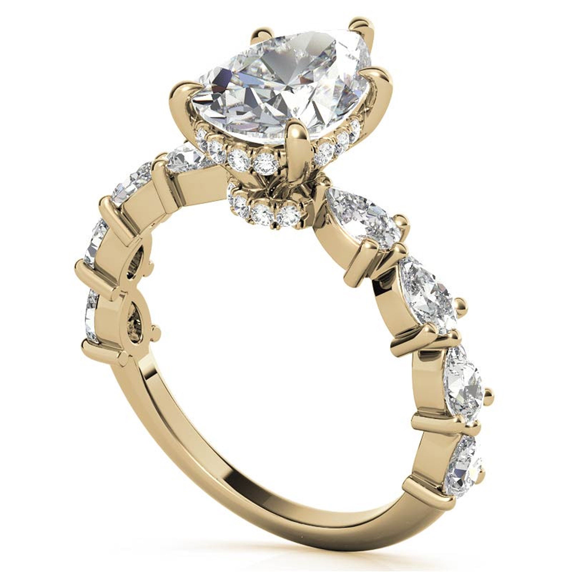 Silver Amalia Grace Ring
