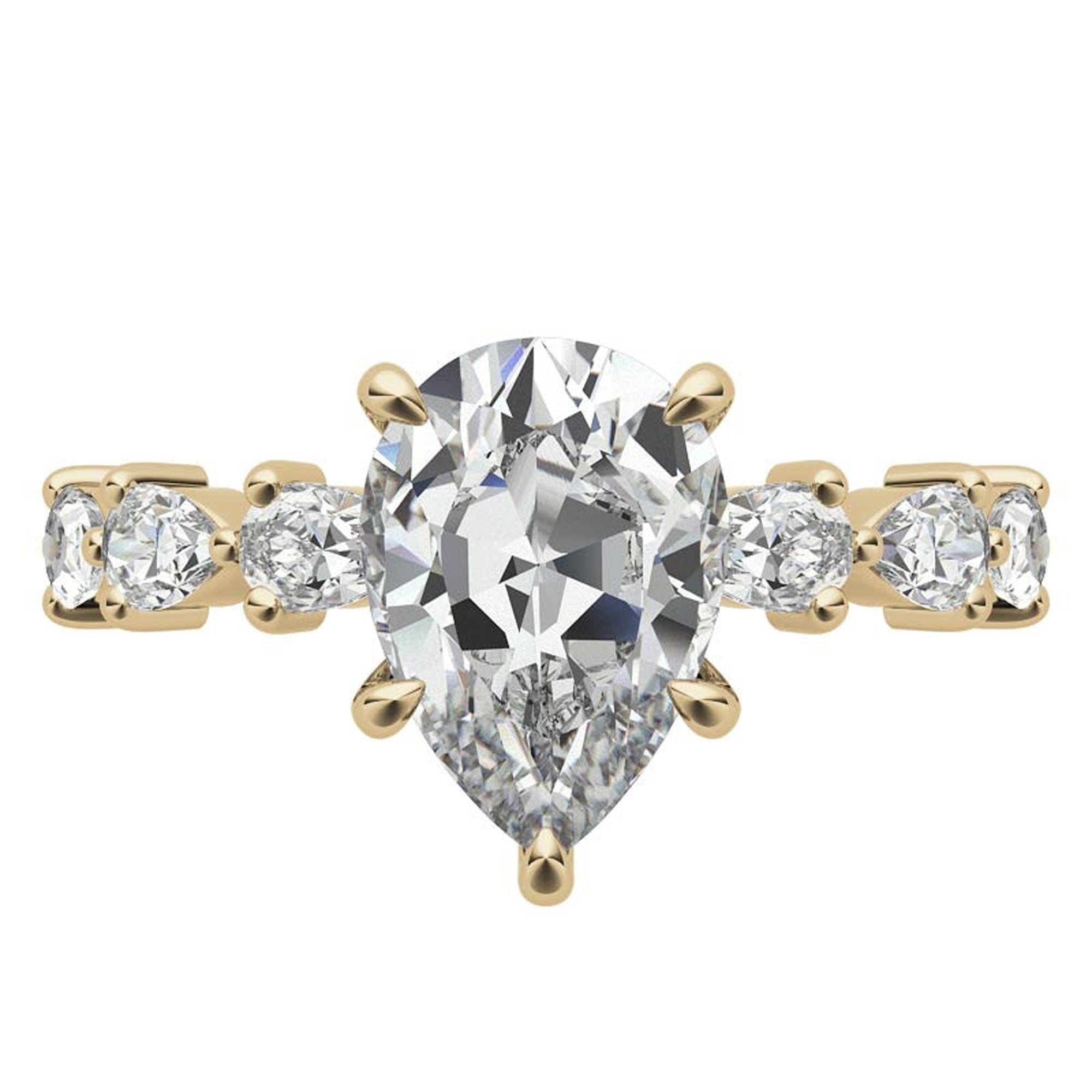 Silver Amalia Grace Ring