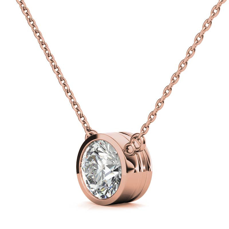 Luxury Bezel Pendant for Women