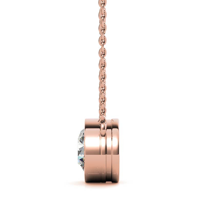 Luxury Bezel Pendant for Women
