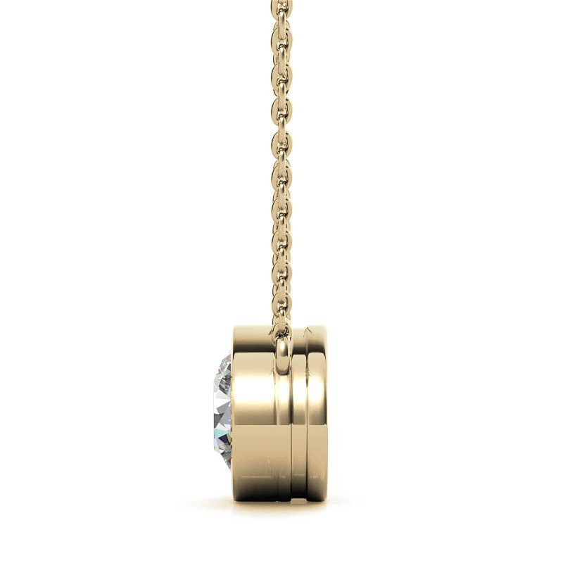 Luxury Bezel Pendant for Women